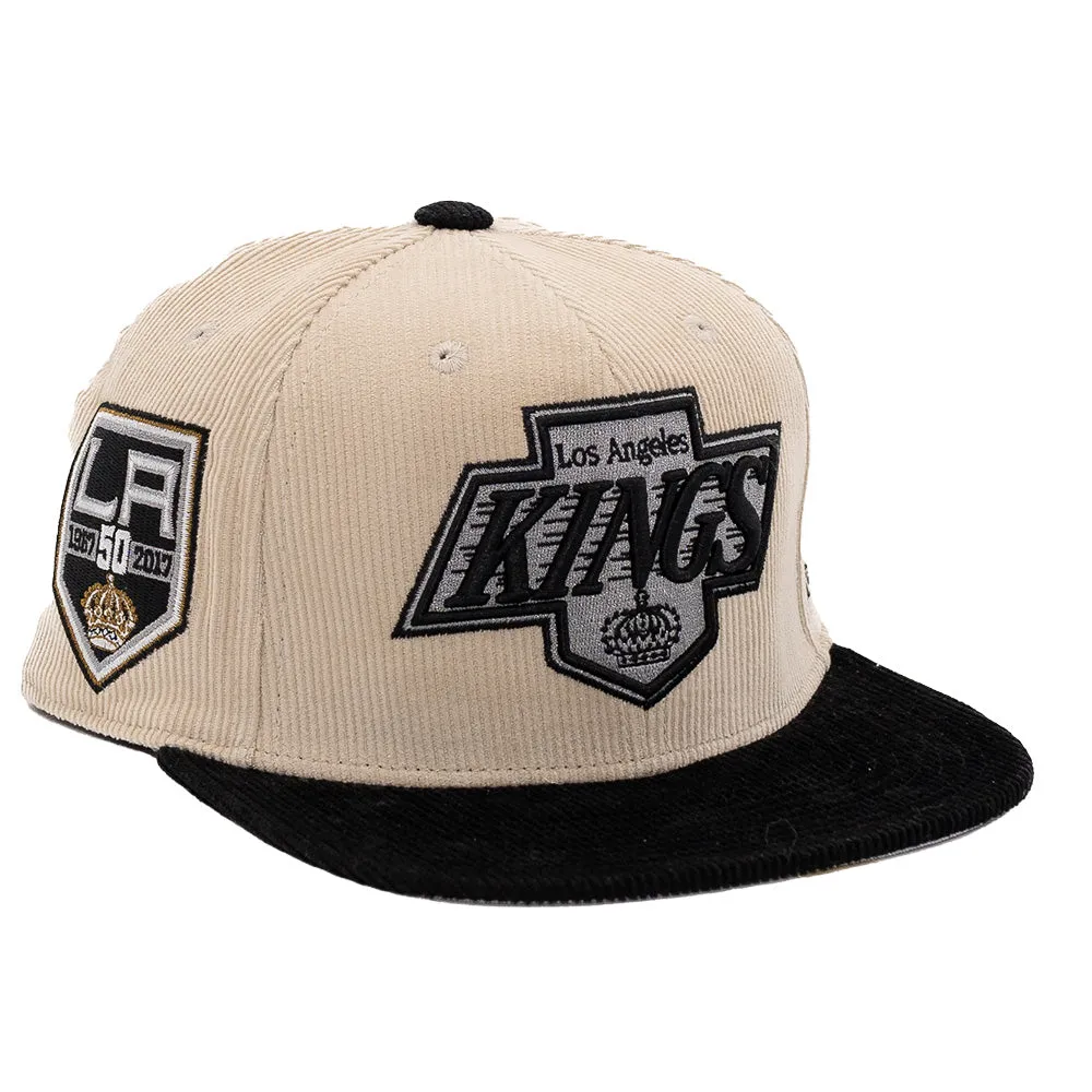Mitchell & Ness Men's NHL 2 Tone Team Cord Fitted Vntg Kings Fitted Caps sold by Zulily product image thumbnail 2