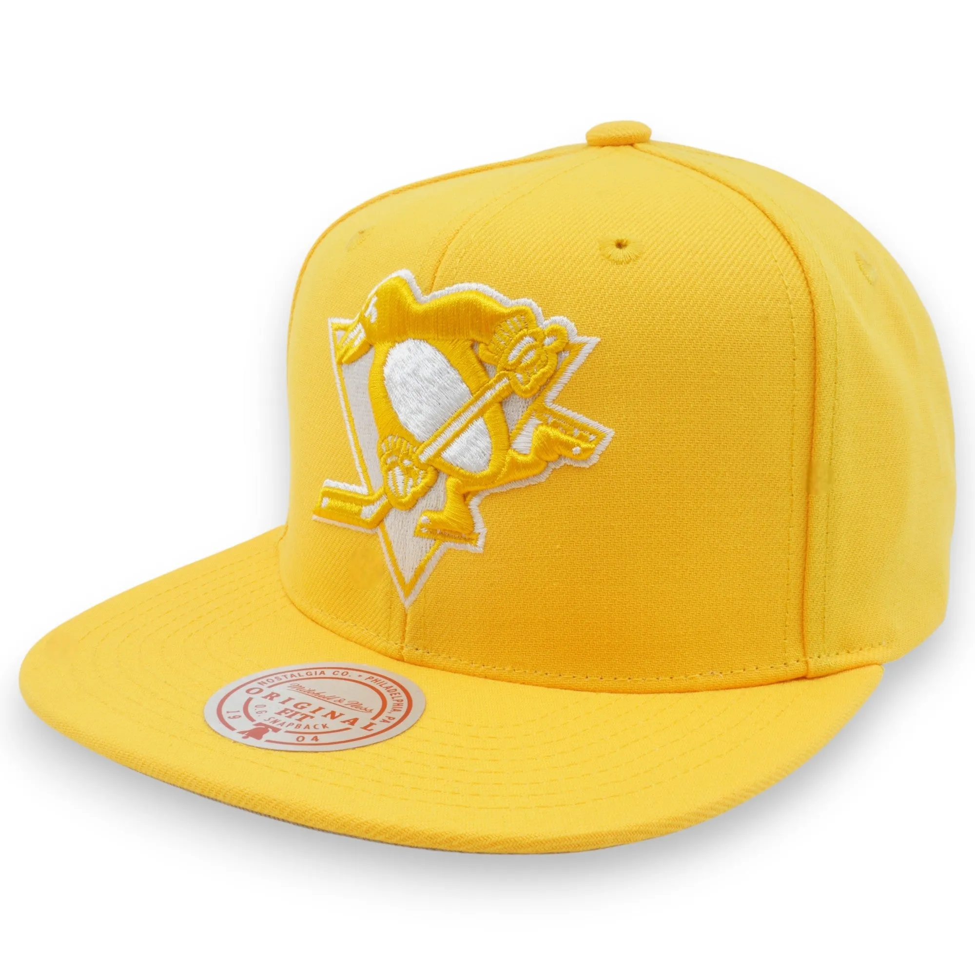Mitchell & Ness Men's NHL Back To Basics Snapback Penguins Snapback Caps sold by Zulily product image thumbnail 3