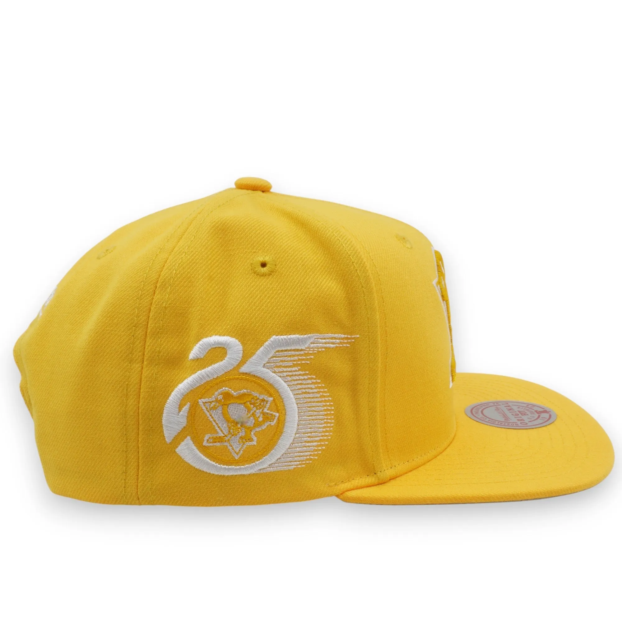 Mitchell & Ness Men's NHL Back To Basics Snapback Penguins Snapback Caps sold by Zulily product image thumbnail 4