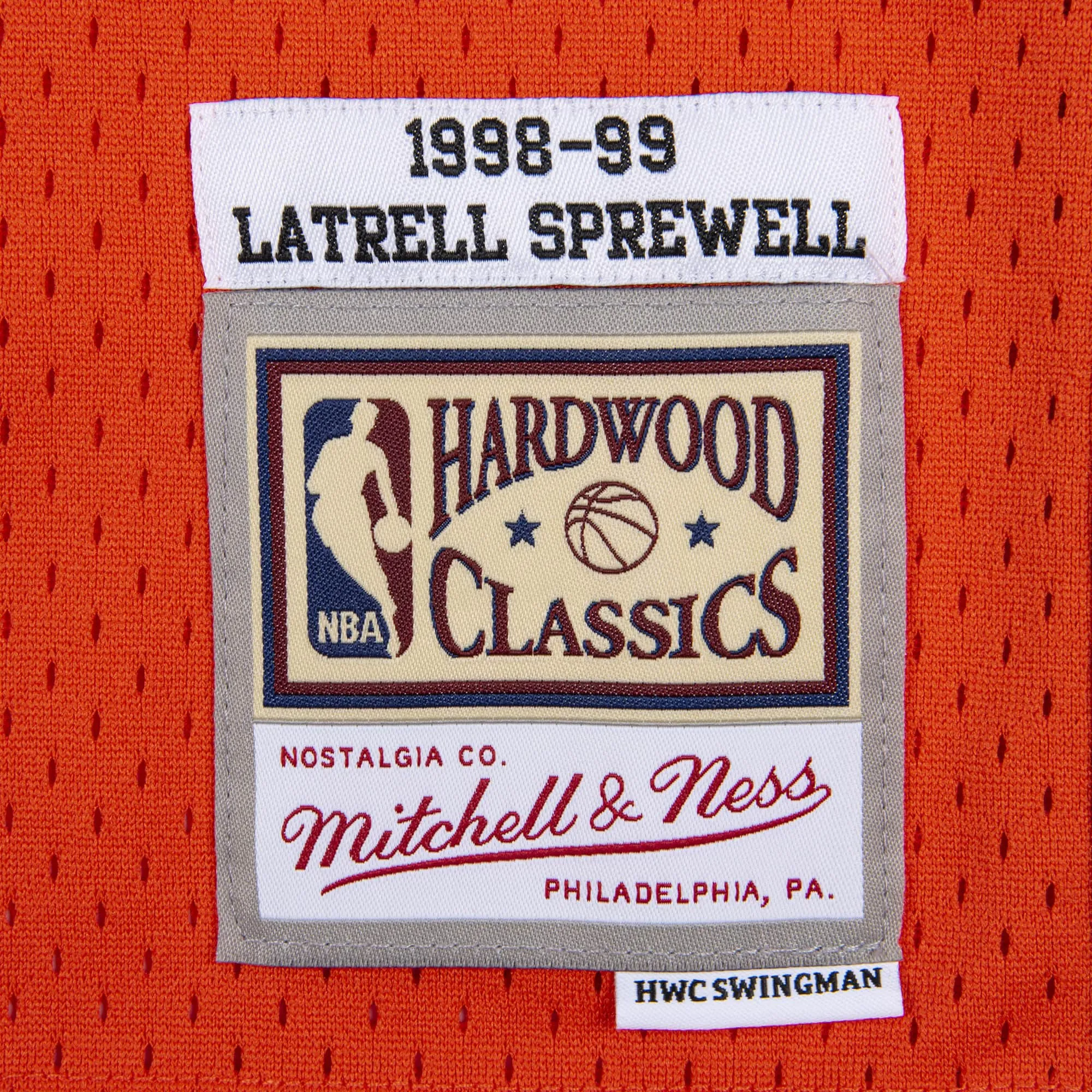 Mitchell & Ness Men's NBA Reload Swingman Jersey Knicks 1998 Latrell Sprewell Jerseys sold by Zulily product image thumbnail 3