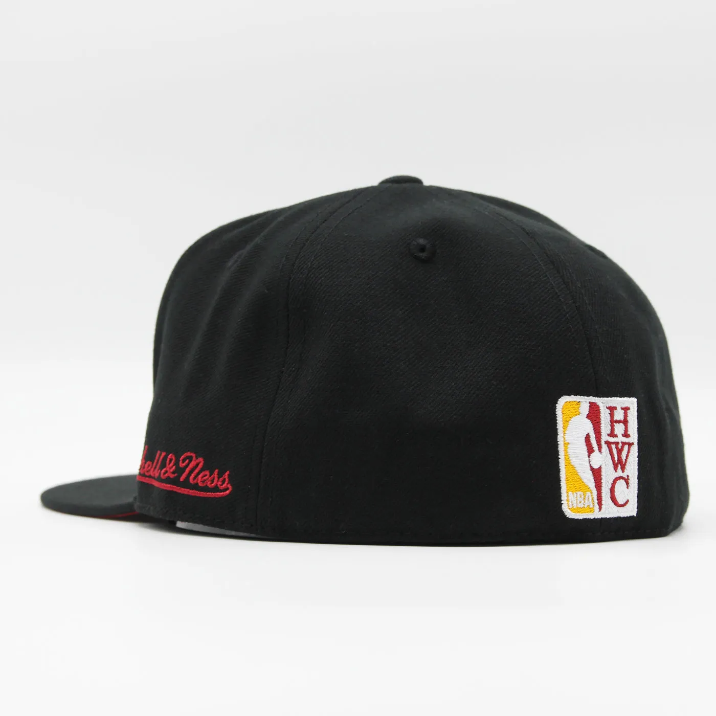 Mitchell & Ness Men's NBA Logo History Fitted Hwc Heat Fitted Caps sold by Zulily product image thumbnail 4