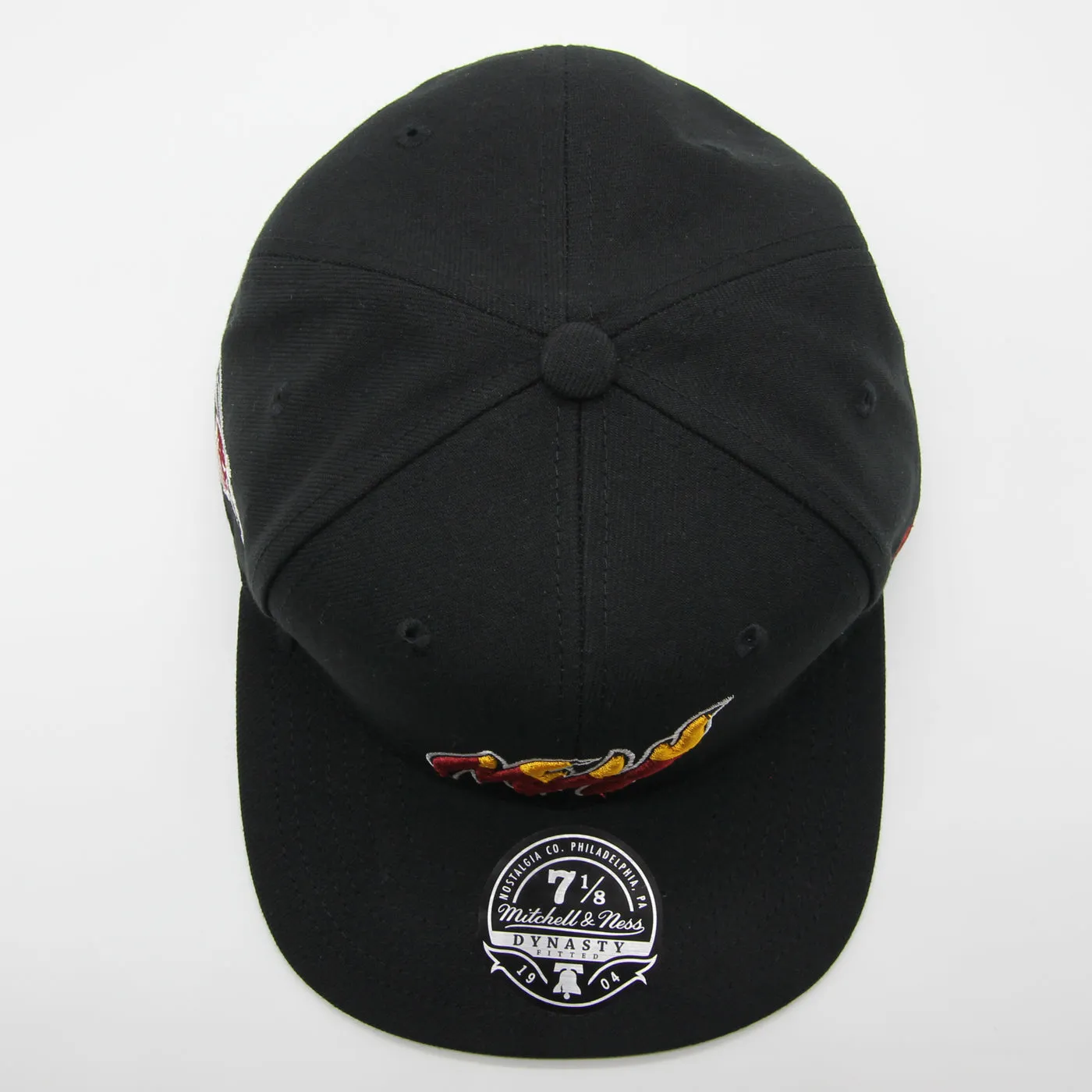 Mitchell & Ness Men's NBA Logo History Fitted Hwc Heat Fitted Caps sold by Zulily product image thumbnail 5