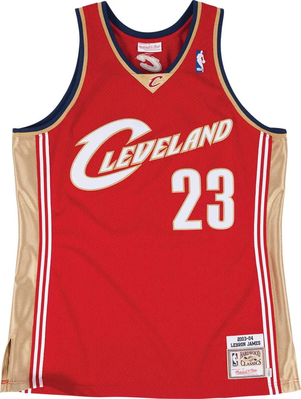 Mitchell & Ness NBA Authentic Road Jersey Cleveland Cavaliers 03 Lebron James Jerseys sold by Zulily