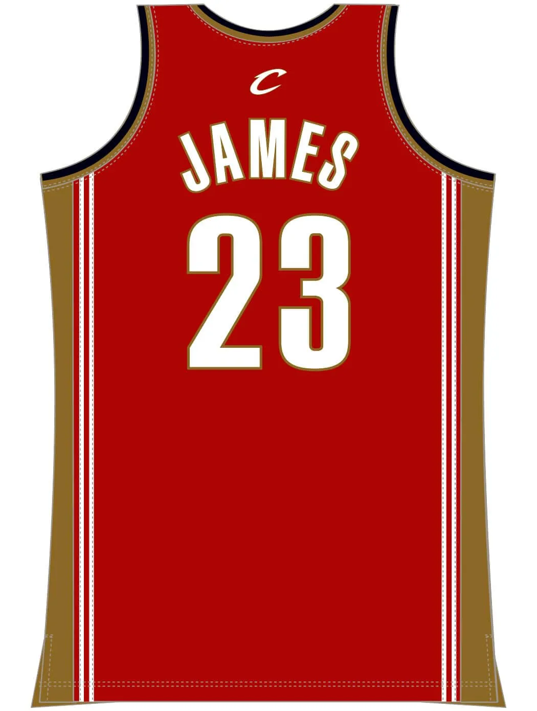 Mitchell & Ness NBA Authentic Road Jersey Cleveland Cavaliers 03 Lebron James Jerseys sold by Zulily product image thumbnail 2