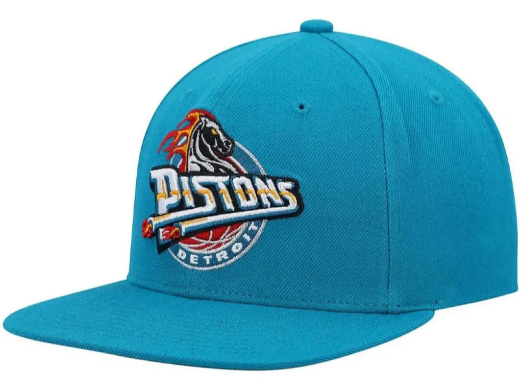 Mitchell & Ness Men's NBA Team Ground 2.0 Fitted Hwc Pistons sold by Zulily