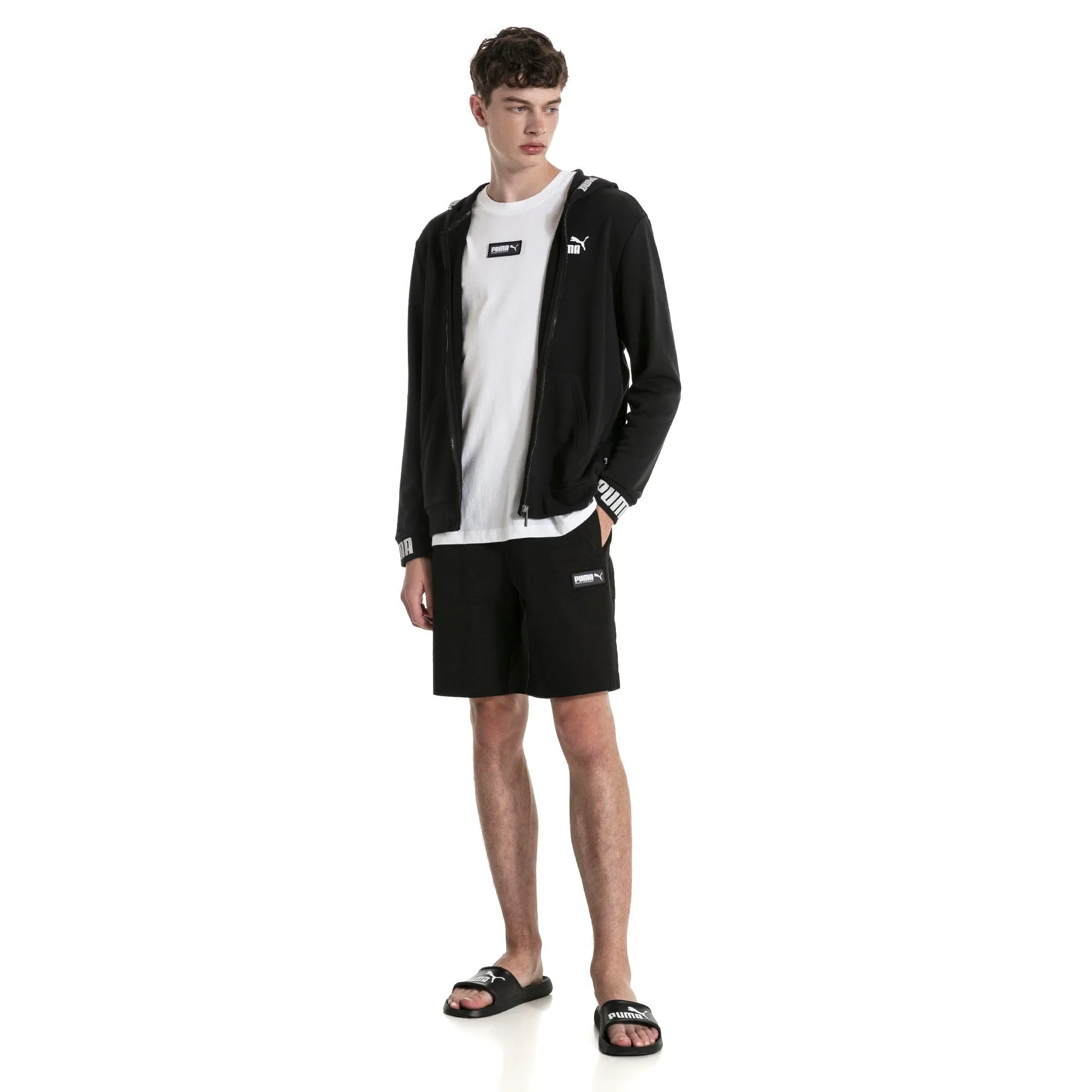 Puma Men's Amplified Hooded Jacket Tr Jackets sold by Zulily product image thumbnail 3