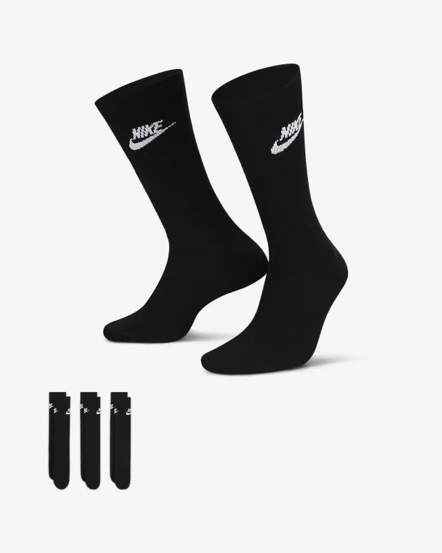 Nike Men's Sportswear Everyday Essential Crew Socks 3 Pairs sold by Zulily