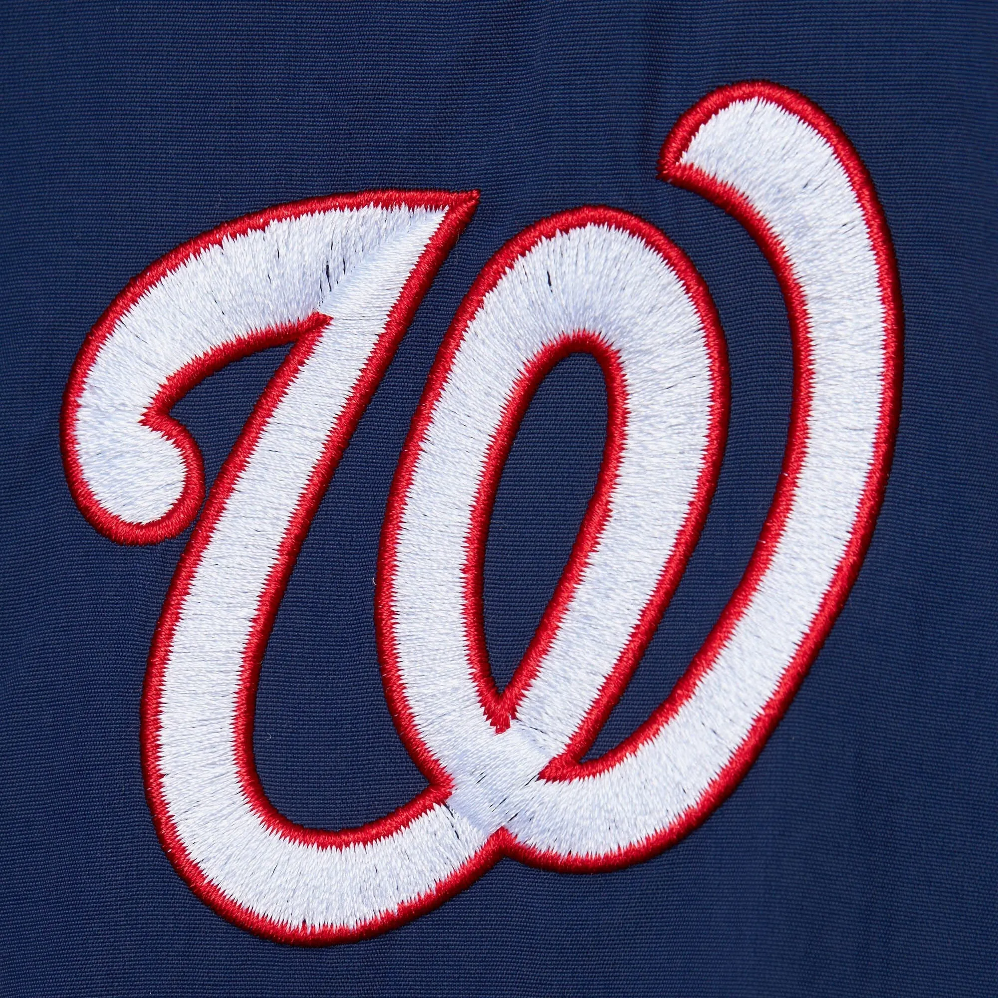 Mitchell & Ness Men's MLB Classic Nylon Pullover Current Logo Nationals Pullovers sold by Zulily product image thumbnail 4