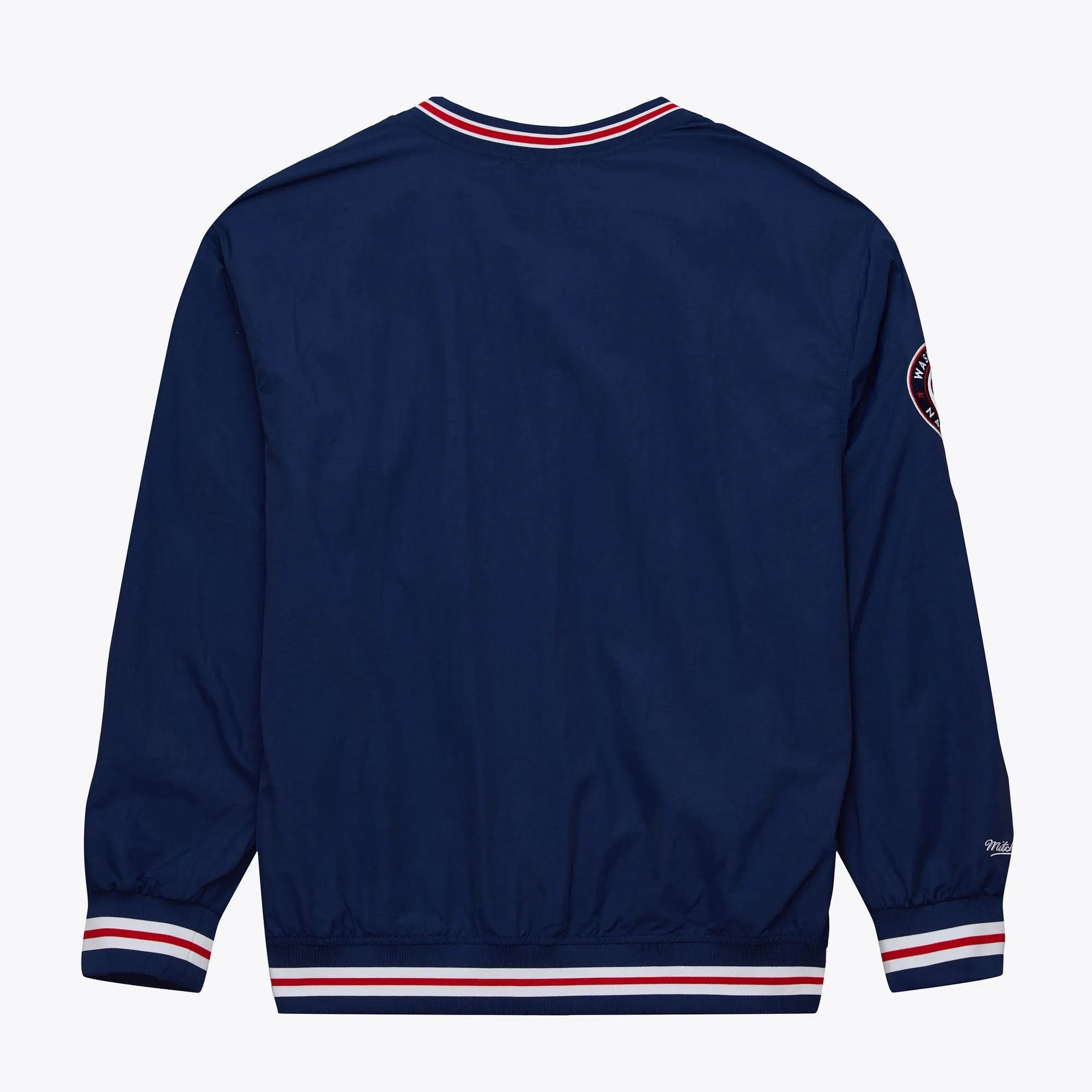 Mitchell & Ness Men's MLB Classic Nylon Pullover Current Logo Nationals Pullovers sold by Zulily product image thumbnail 2