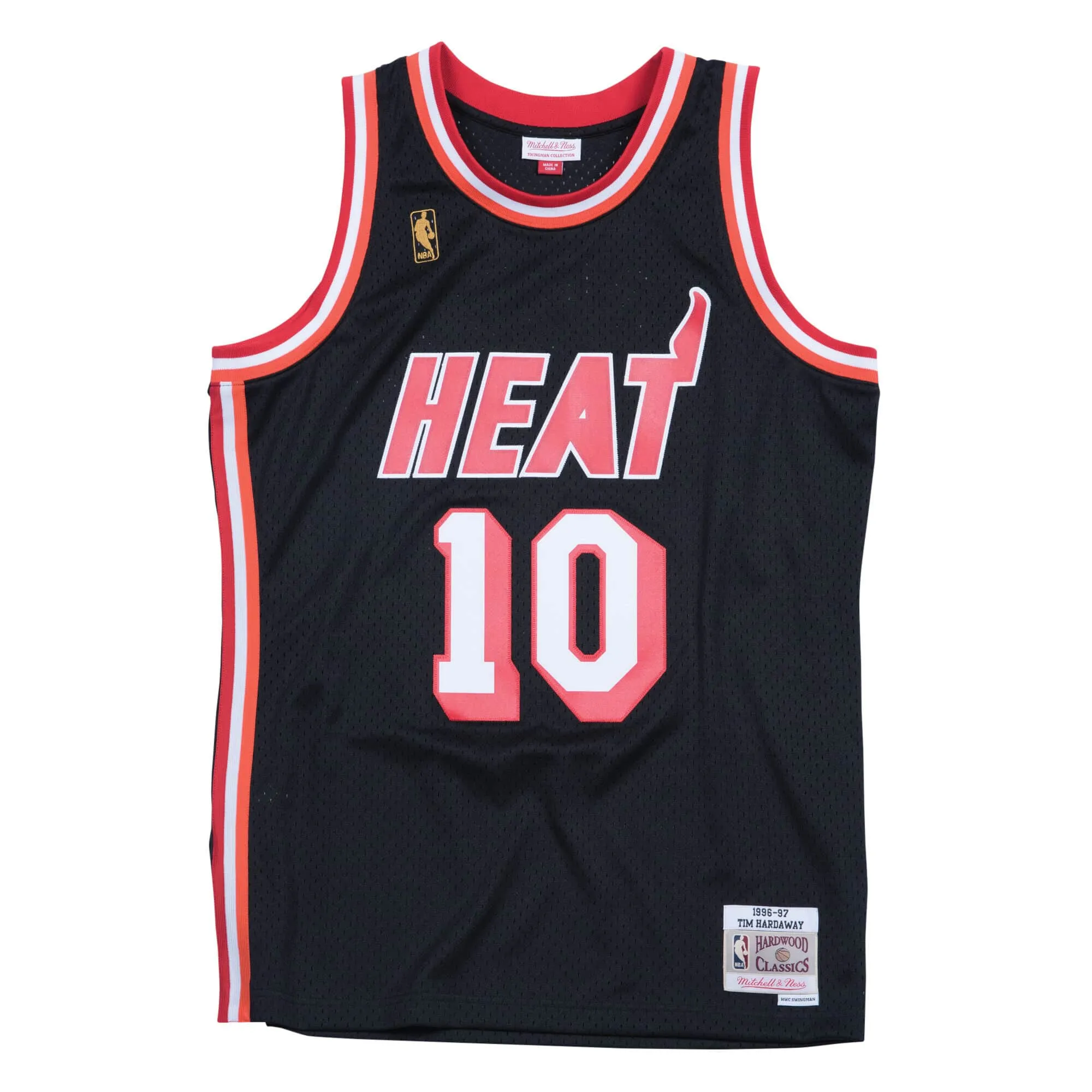Mitchell & Ness Men's NBA Swingman Jersey - Miami Heat 96-97 Tim Hardaway Jerseys sold by Zulily