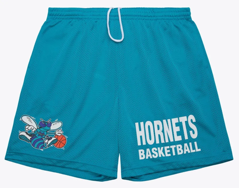 Mitchell & Ness Men's NBA Gameday Mesh 7In Shorts Vintage Logo Hornets sold by Zulily
