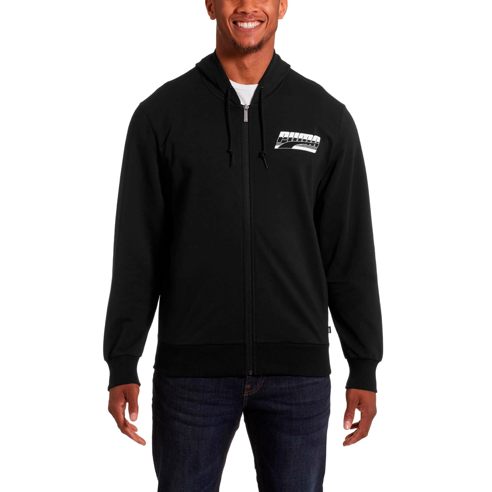 Puma Men's Rebel Hooded Jacket Tr Jackets sold by Zulily product image thumbnail 3