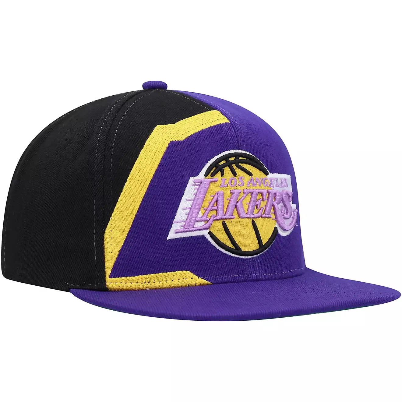 Mitchell & Ness Men's NBA Retroline Snapback Hwc Lakers Snapback Caps sold by Zulily product image thumbnail 3