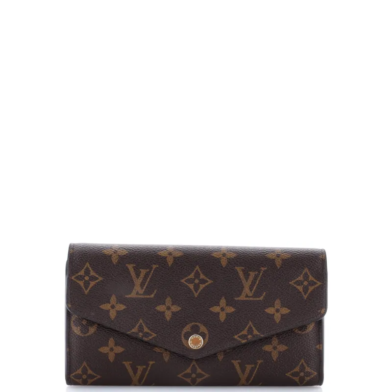 Pre-Loved Louis Vuitton Sarah Wallet NM Monogram Canvas sold by Zulily