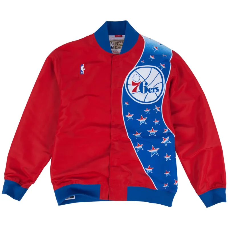 Mitchell & Ness NBA Authentic Warm Up Jacket Philadelphia 76Ers 93-94 Jackets made by Mitchell & Ness