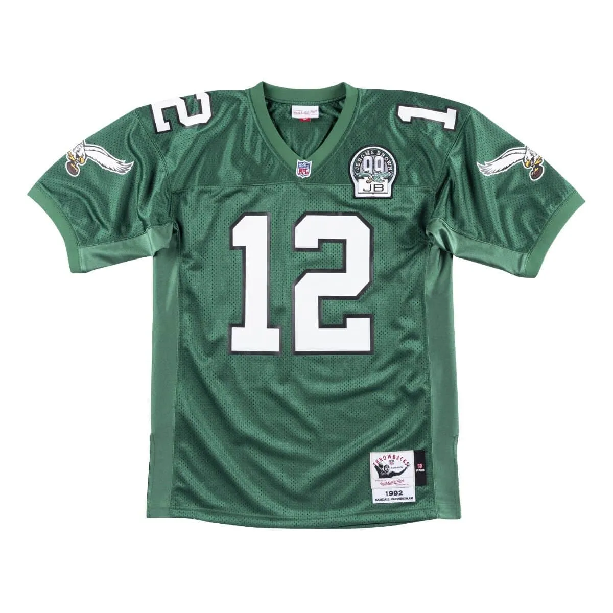 Mitchell & Ness Men's NFL Authentic Jersey Eagles 1992 Randall Cunningham Jerseys sold by Zulily product image thumbnail 2