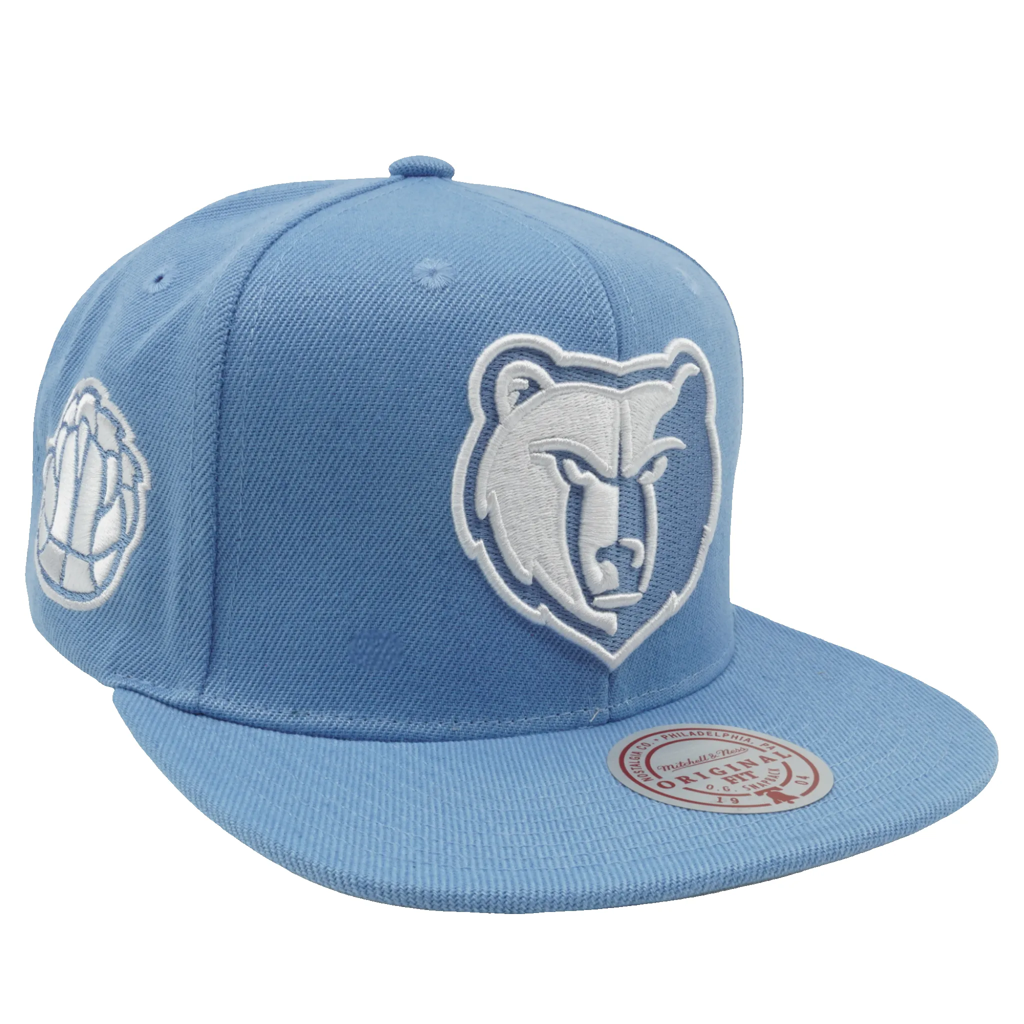 Mitchell & Ness Men's NBA Back To Basics Snapback Grizzlies Blue sold by Zulily product image thumbnail 3