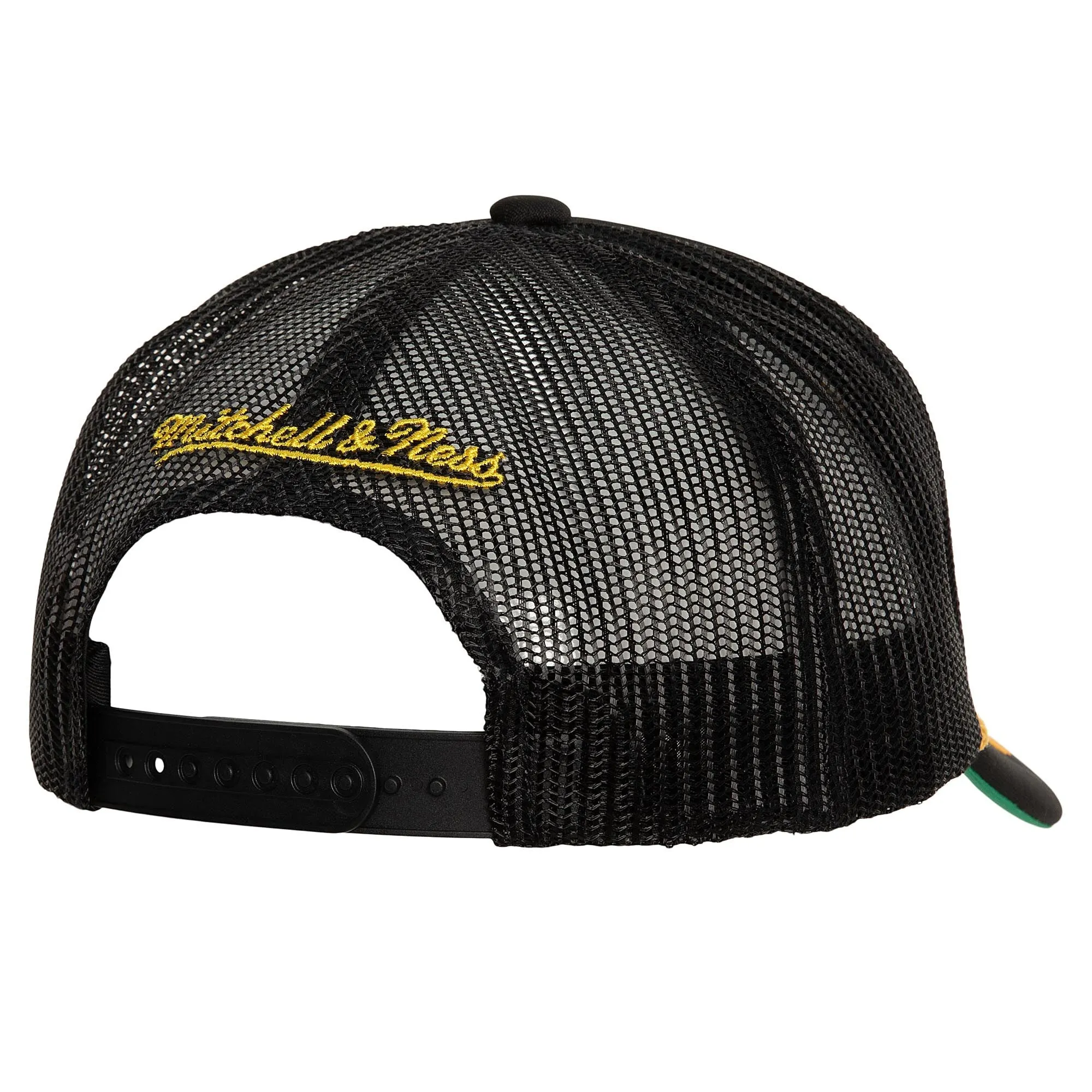 Mitchell & Ness Men's NBA Gold Leaf Trucker Hwc Lakers Ball Caps sold by Zulily product image thumbnail 2