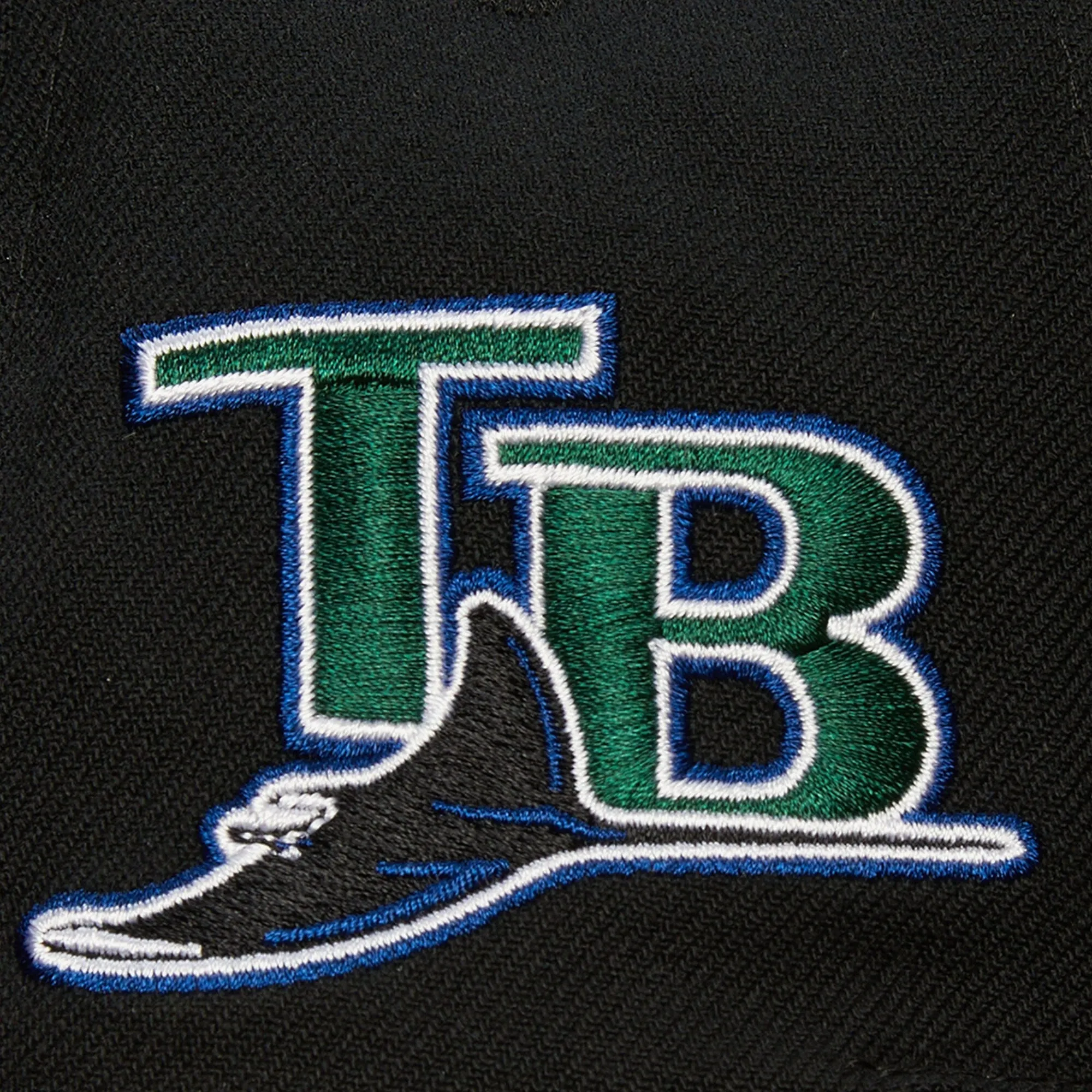 Mitchell & Ness Men's MLB Team Tagged Snapback Coop Rays Snapback Caps sold by Zulily product image thumbnail 3