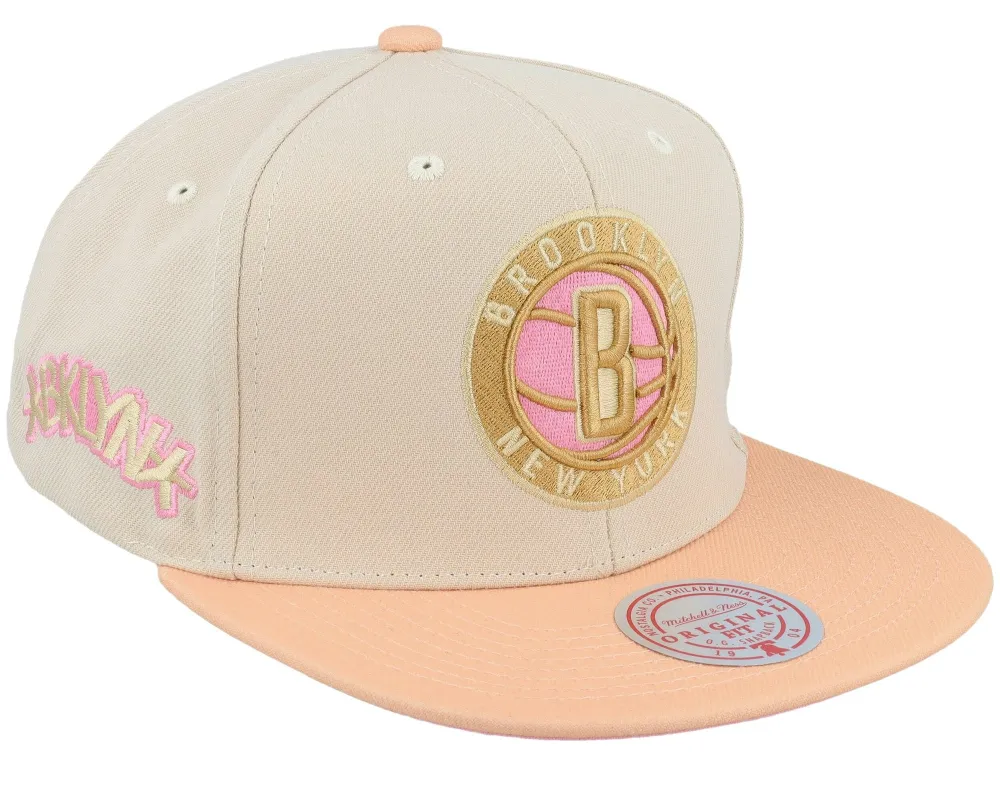 Mitchell & Ness Men's NBA Lovers Lane Snapback Nets Snapback Caps made by Mitchell & Ness