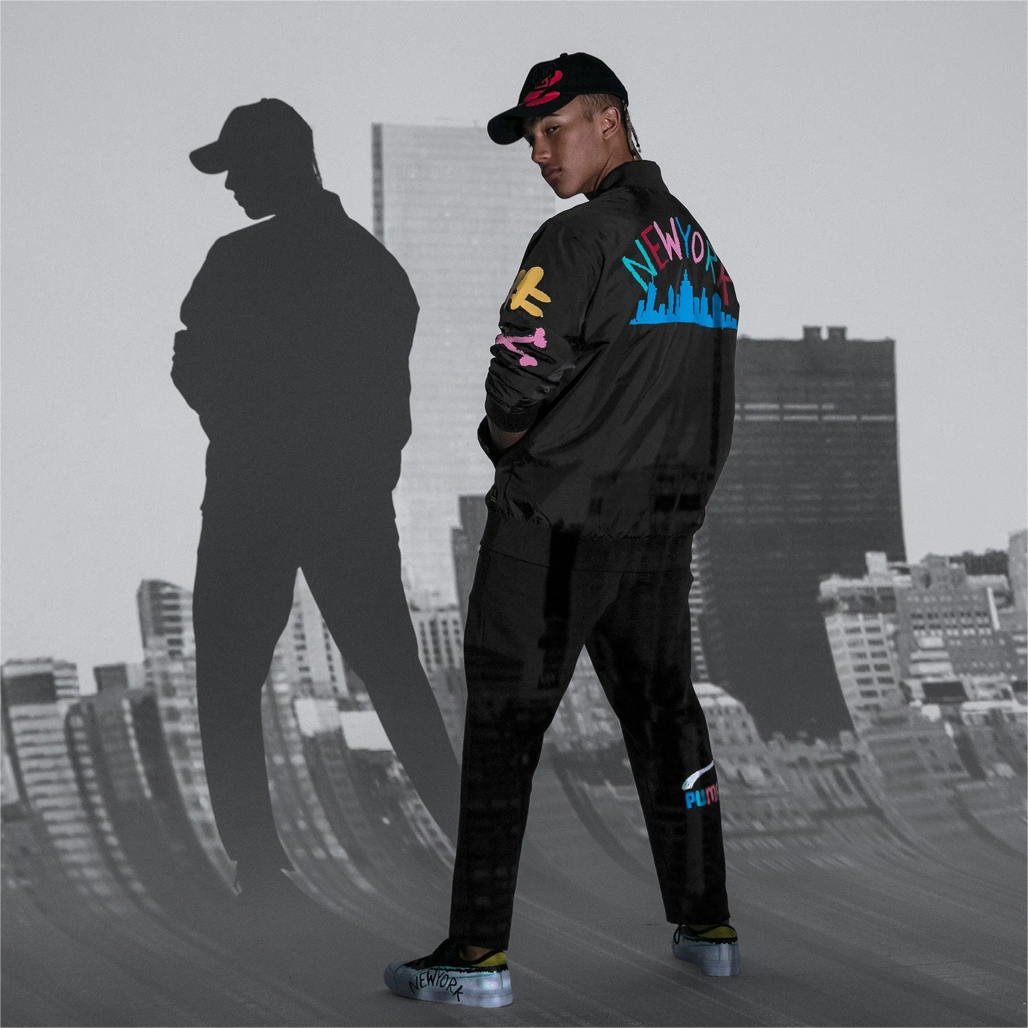 Puma Men's X Bradley Theodore Reversible Bomber Jacket Jackets sold by Zulily product image thumbnail 3