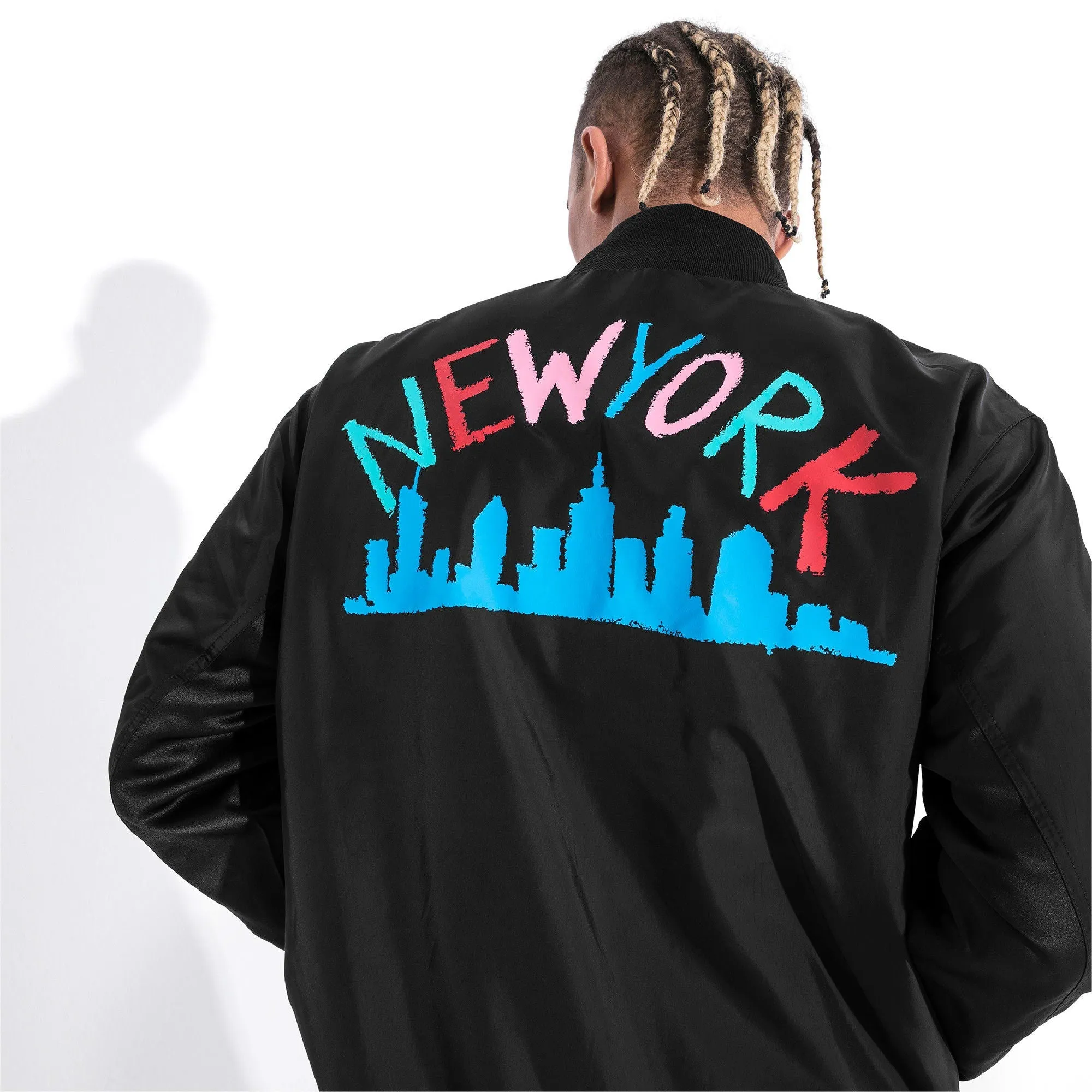 Puma Men's X Bradley Theodore Reversible Bomber Jacket Jackets sold by Zulily product image thumbnail 2