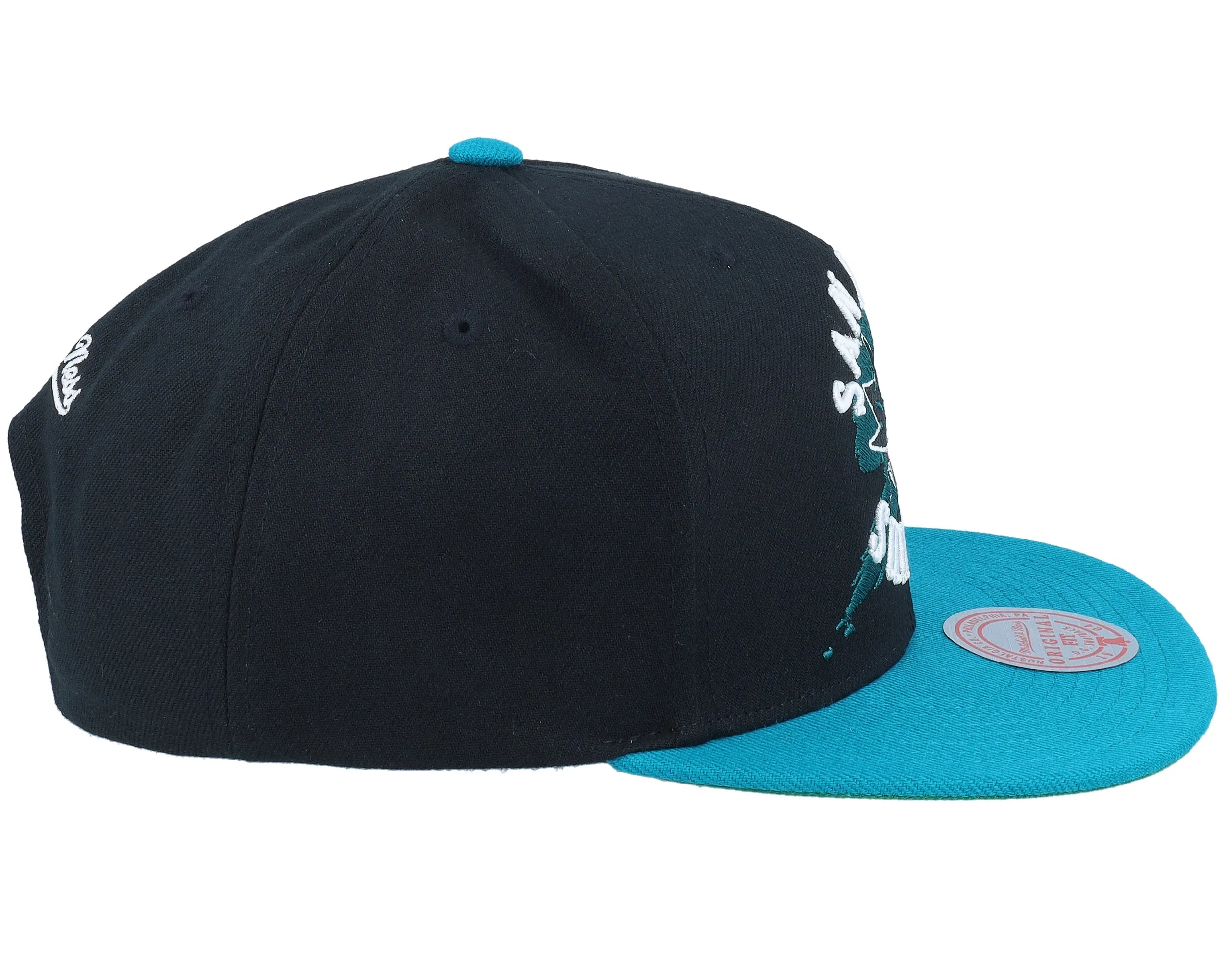 Mitchell & Ness Men's NHL Circle Splash Snapback Sharks Snapback Caps sold by Zulily product image thumbnail 5