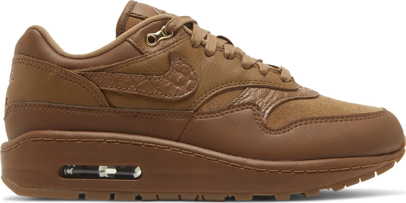 Nike Women's Air Max 1 '87 Luxe 'Ale Brown' W Sneakers sold by Zulily