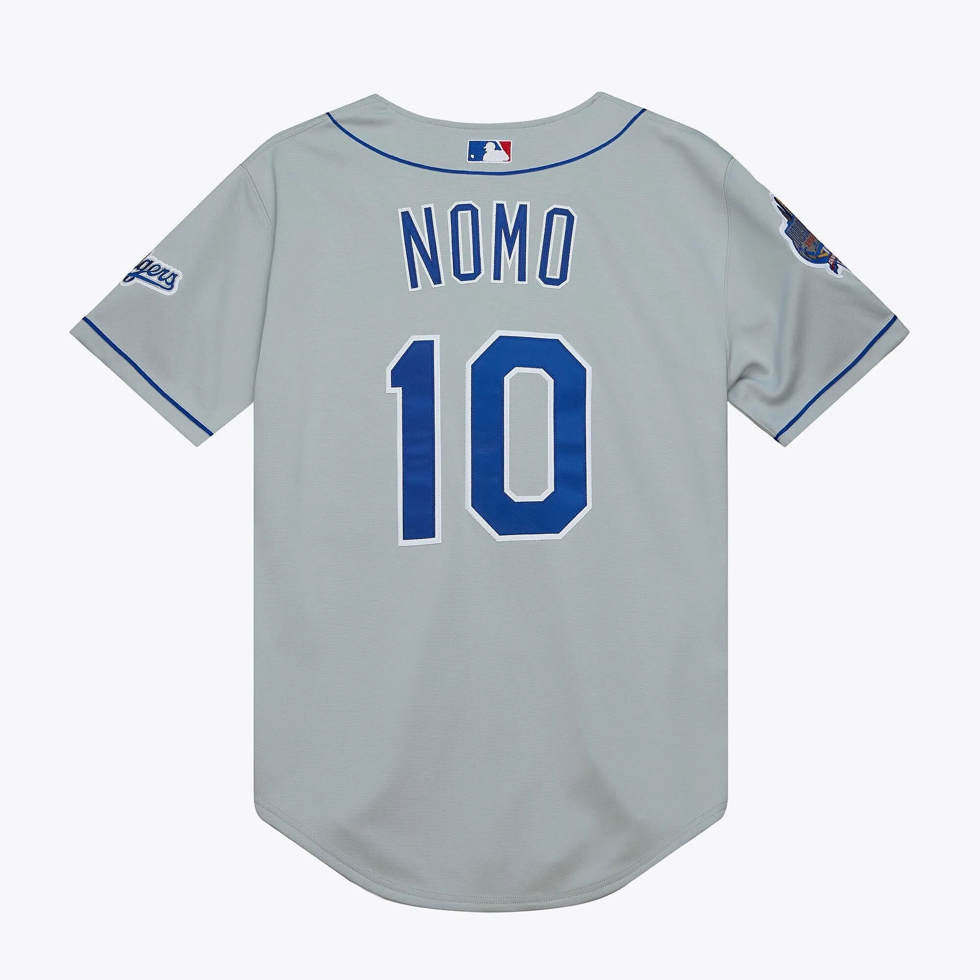 Mitchell & Ness Men's MLB Road Jersey Dodgers 2002 Hideo Nomo Jerseys sold by Zulily product image thumbnail 2