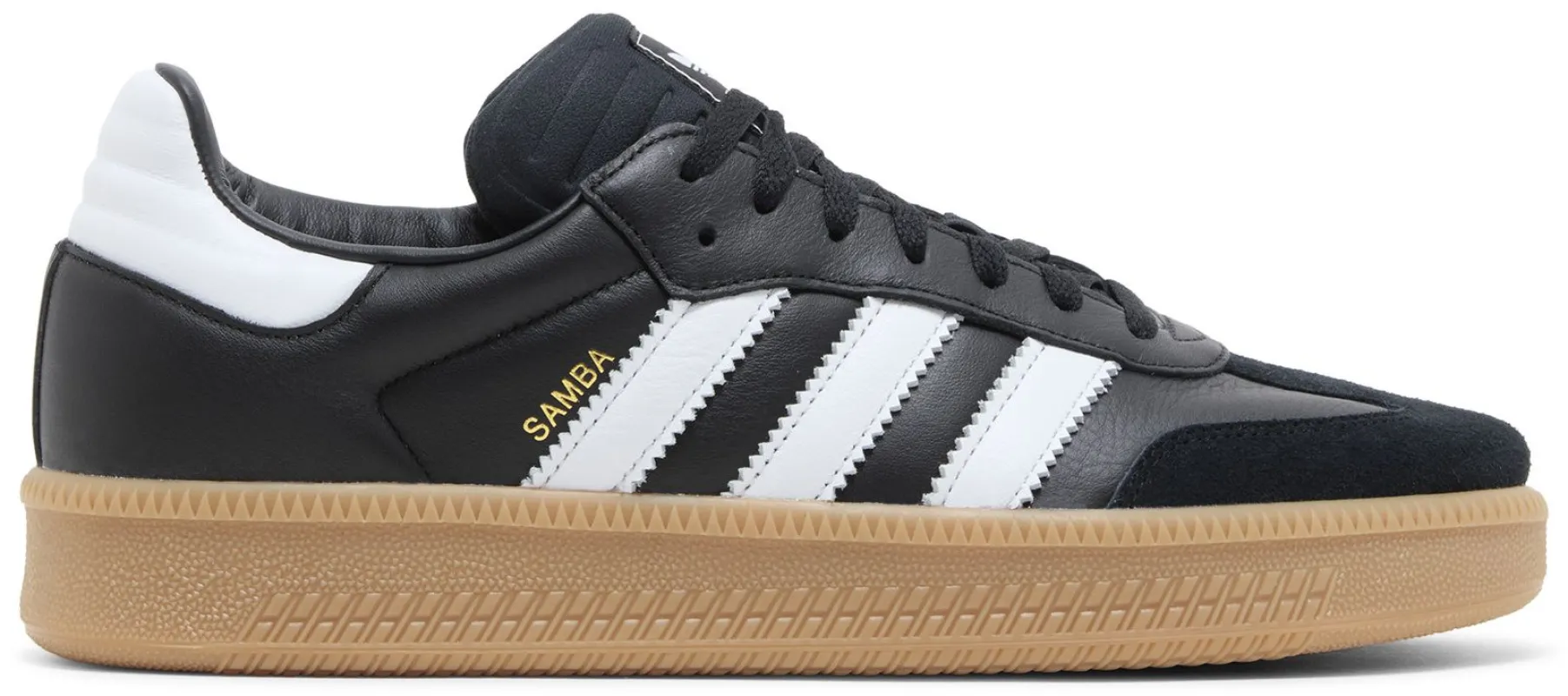 adidas Men's Samba Xlg 'Core Black Gum' Sneakers sold by Zulily
