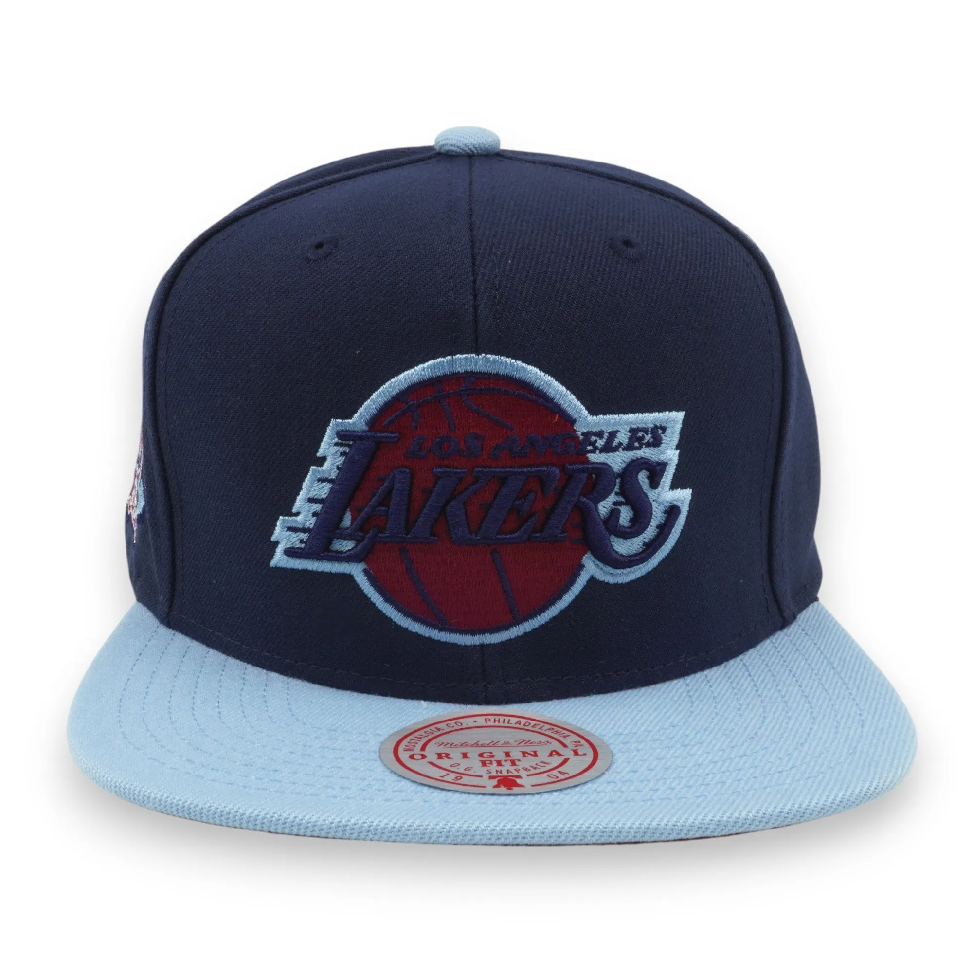 Mitchell & Ness Men's NBA Skyberry Cobbler Snapback Lakers Blue sold by Zulily product image thumbnail 2
