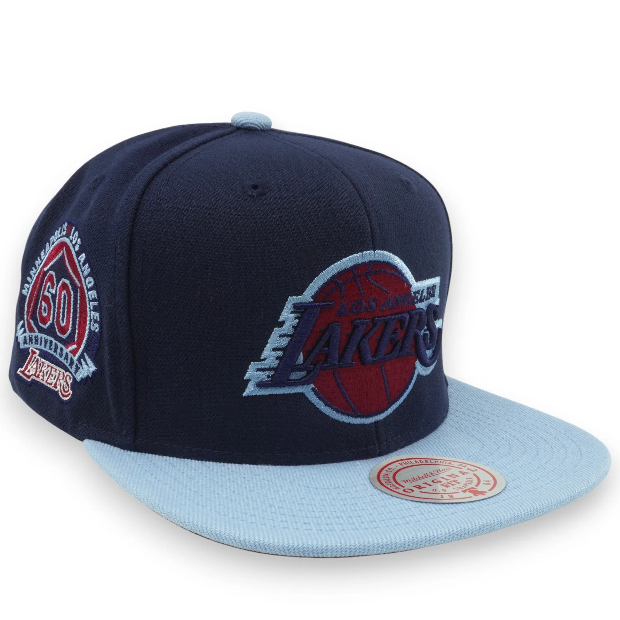 Mitchell & Ness Men's NBA Skyberry Cobbler Snapback Lakers Blue sold by Zulily product image thumbnail 3