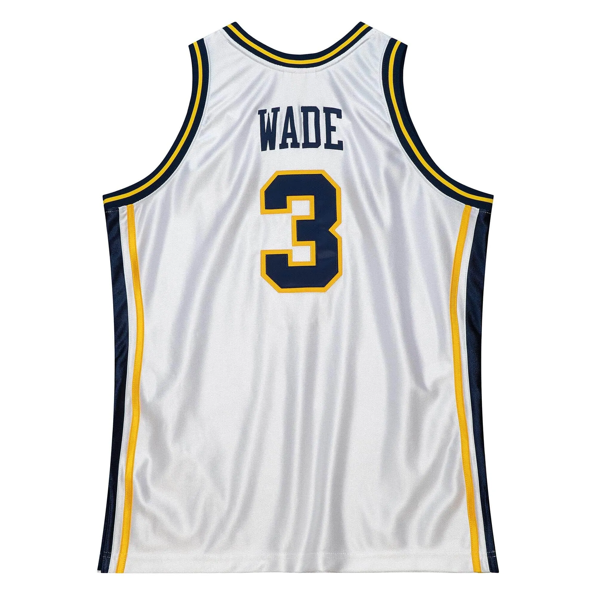 Mitchell & Ness Ncaa White Jersey Marquette 2002 Dwyane Wade sold by Zulily product image thumbnail 2