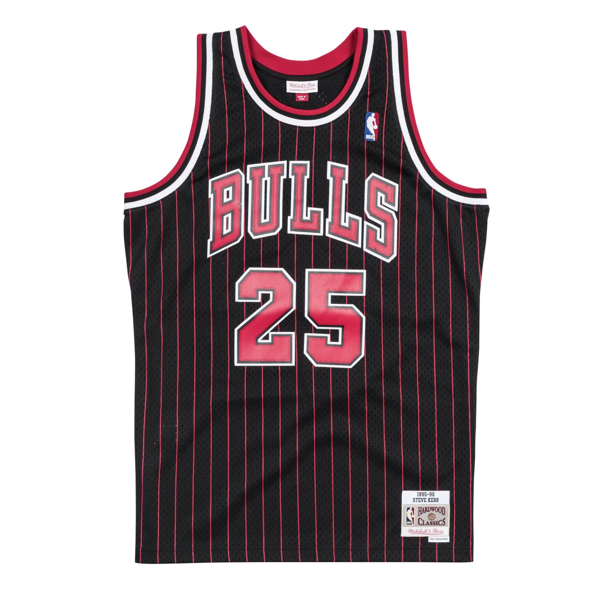Mitchell & Ness Men's NBA Swingman Jersey - Bulls 95-96 Steve Kerr Jerseys sold by Zulily