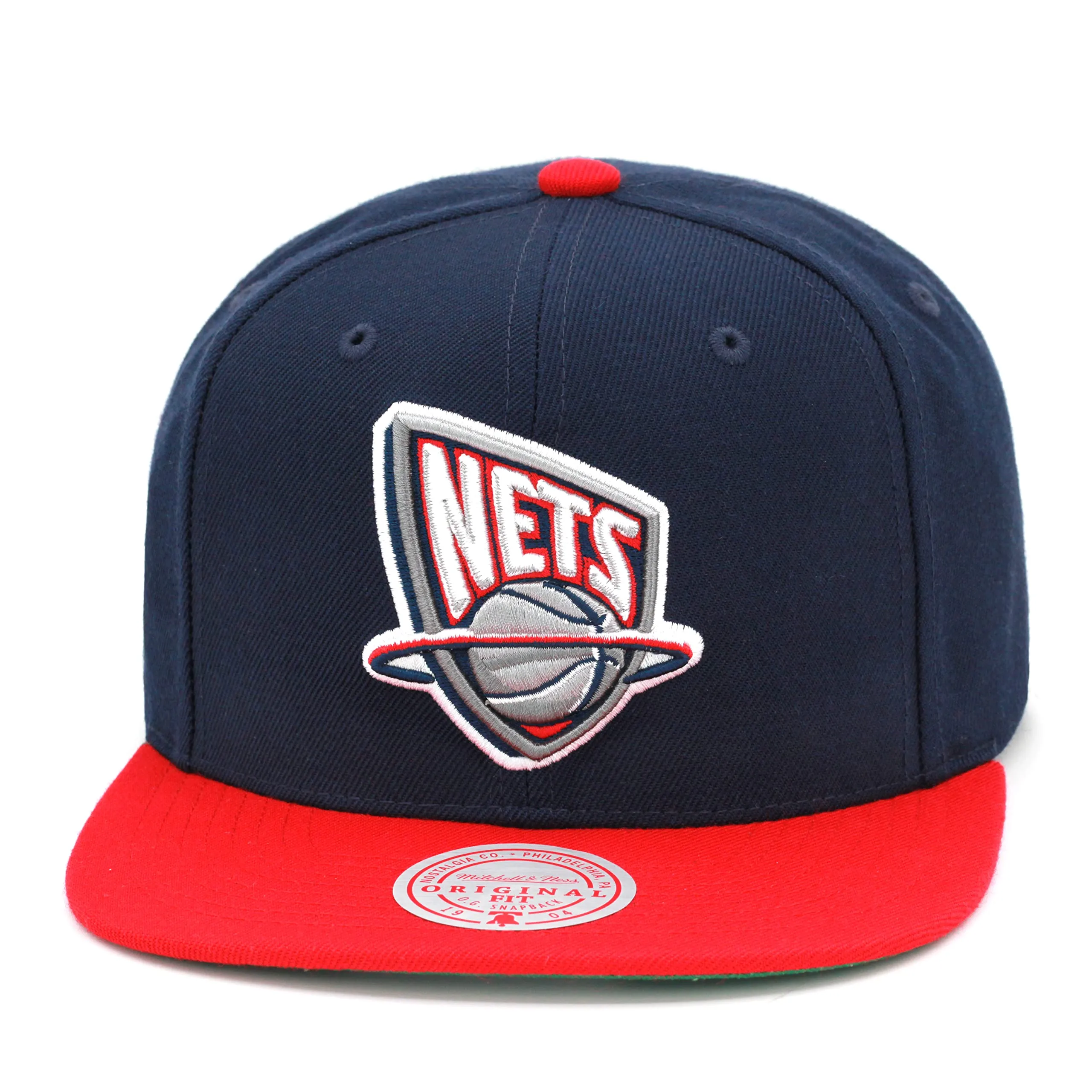Mitchell & Ness Men's NBA Team 2 Tone 2.0 Snapback Hwc Nets Snapback Caps sold by Zulily