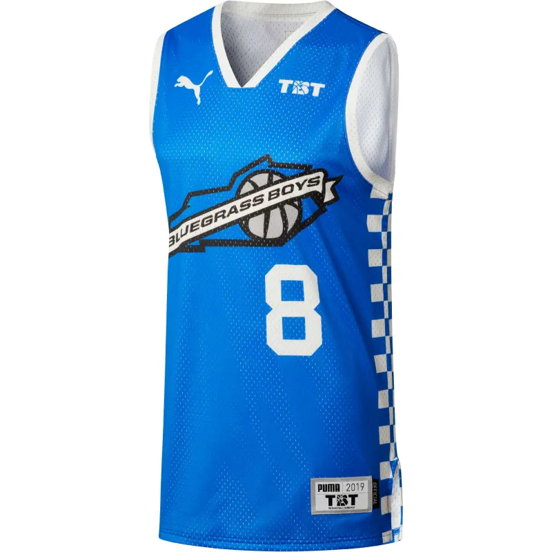 Puma Men's Tbt Basketball Bluegrass Jersey Jerseys made by Puma
