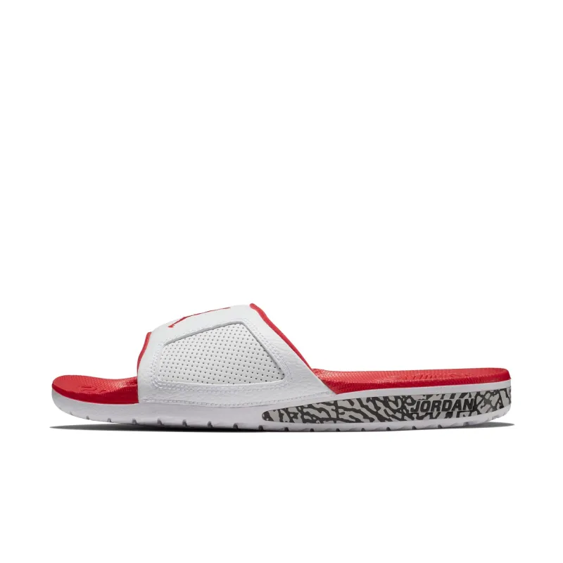 Air Jordan Men's Hydro 3 Retro 'White Cement' sold by Zulily