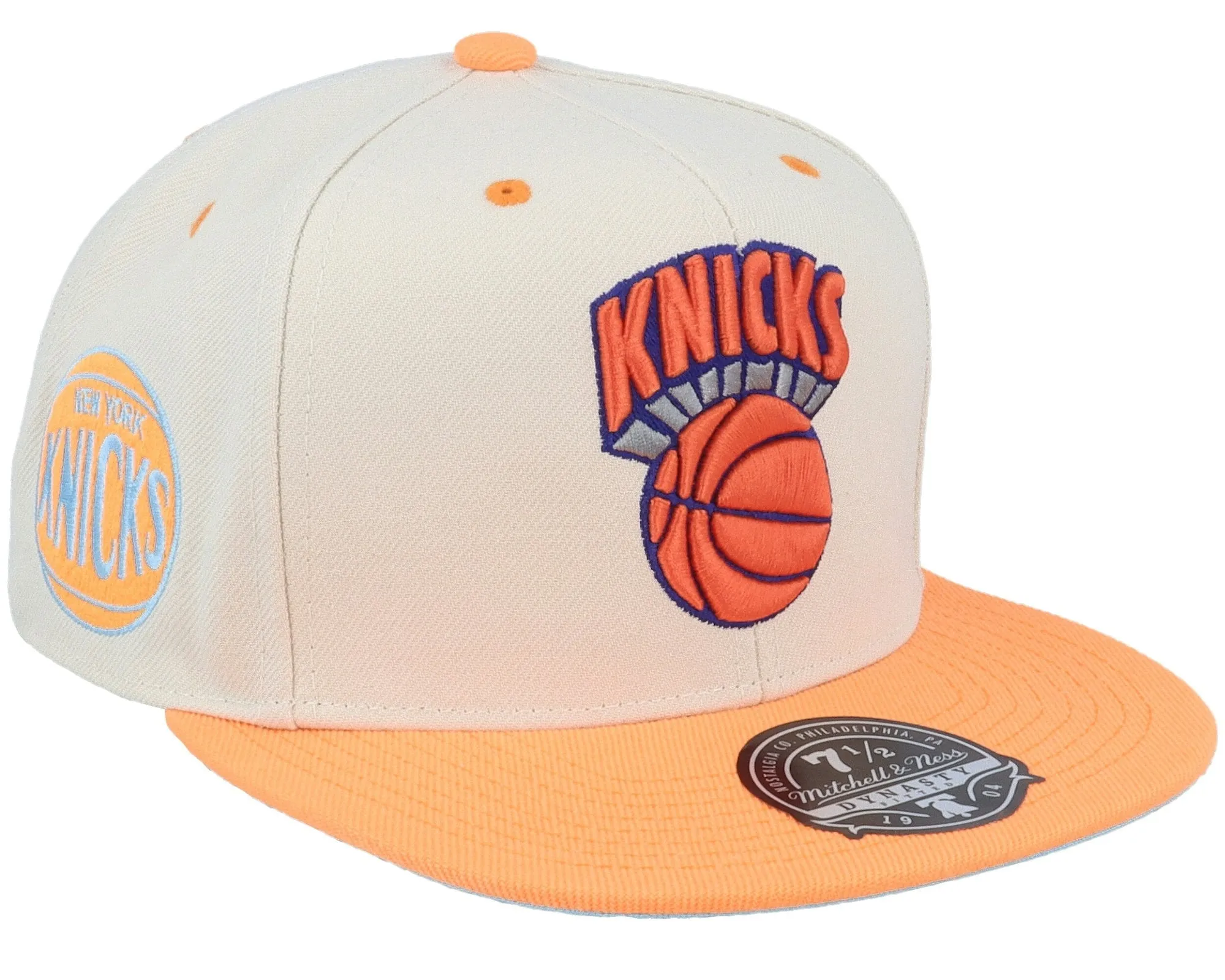 Mitchell & Ness Men's NBA Hop On Fitted NBA Knicks Fitted Caps sold by Zulily product image thumbnail 2