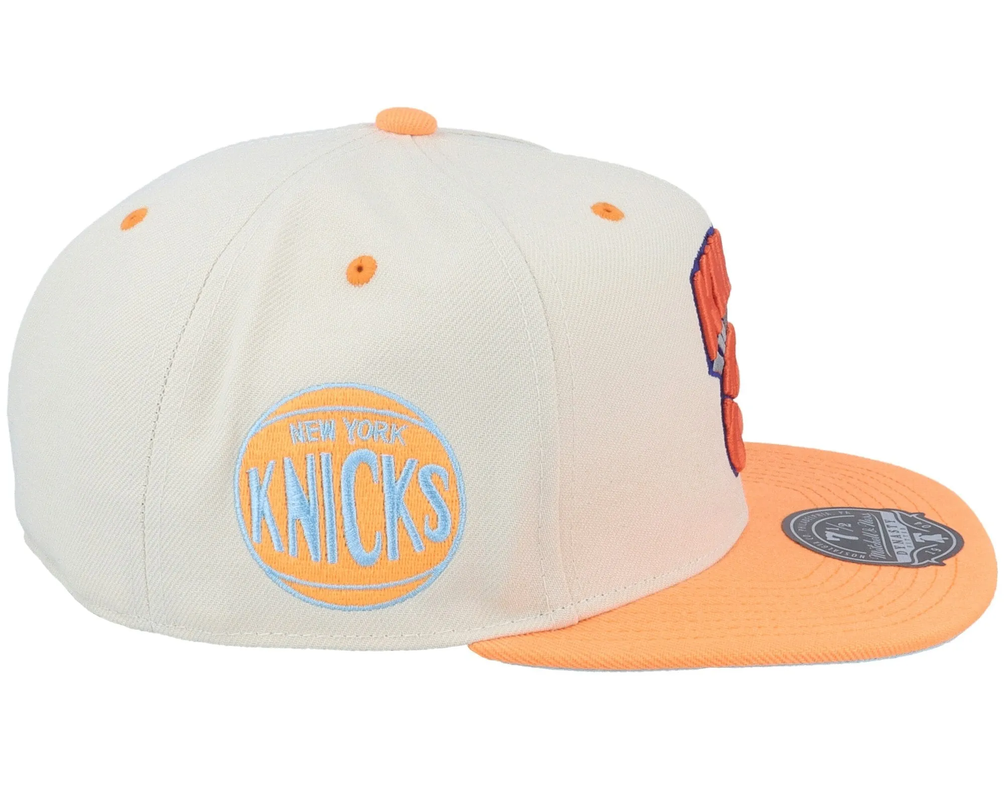 Mitchell & Ness Men's NBA Hop On Fitted NBA Knicks Fitted Caps sold by Zulily product image thumbnail 4