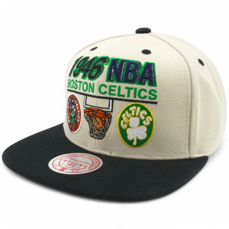 Mitchell & Ness Men's NBA First Of Many Snapback Hwc Celtics Snapback Caps sold by Zulily