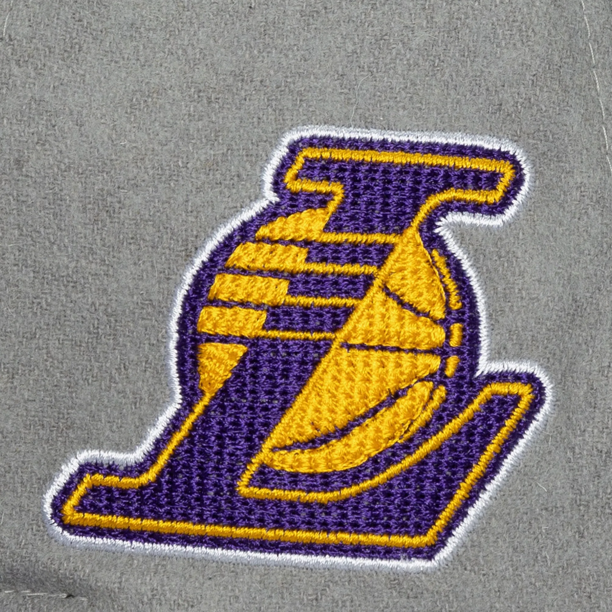 Mitchell & Ness Men's NBA Melt Stitch Snapback Lakers Snapback Caps sold by Zulily product image thumbnail 4