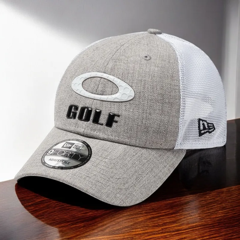 Oakley Men's Heather New Era Stripe Golf Snapback Hat Hats sold by Zulily