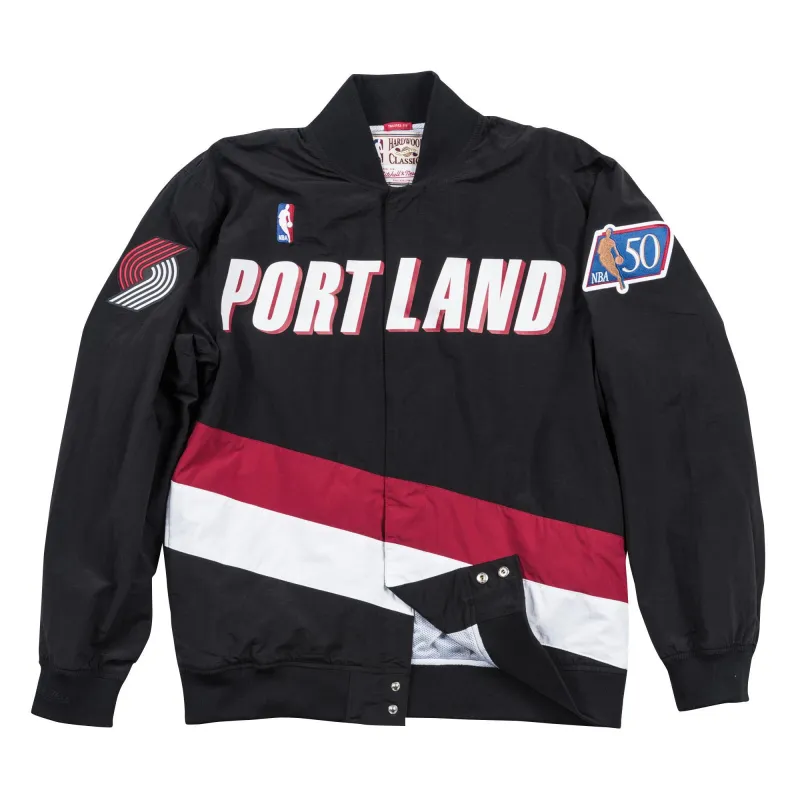 Mitchell & Ness Men's NBA Authentic Warm Up Jacket Portland Trail Blazers 96-97 made by Mitchell & Ness