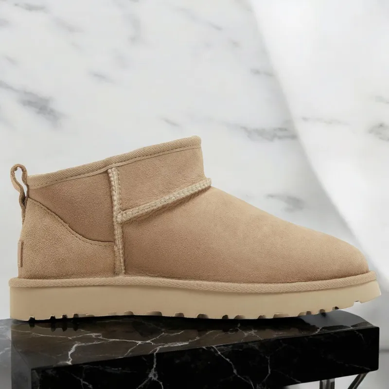 UGG Women's Classic Ultra Mini Boot 'Sand' Boots sold by Zulily