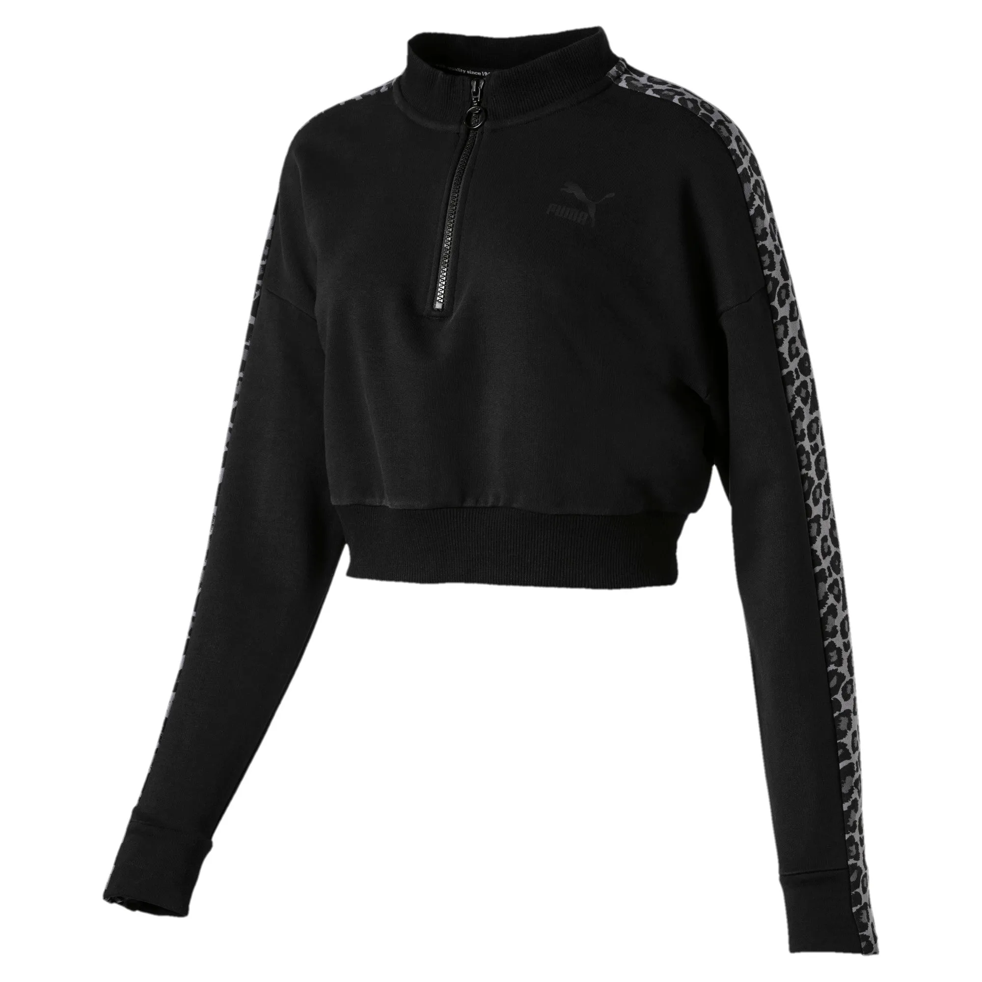 Puma Women's Wild Pack T7 Cropped Crew Tr sold by Zulily product image thumbnail 2