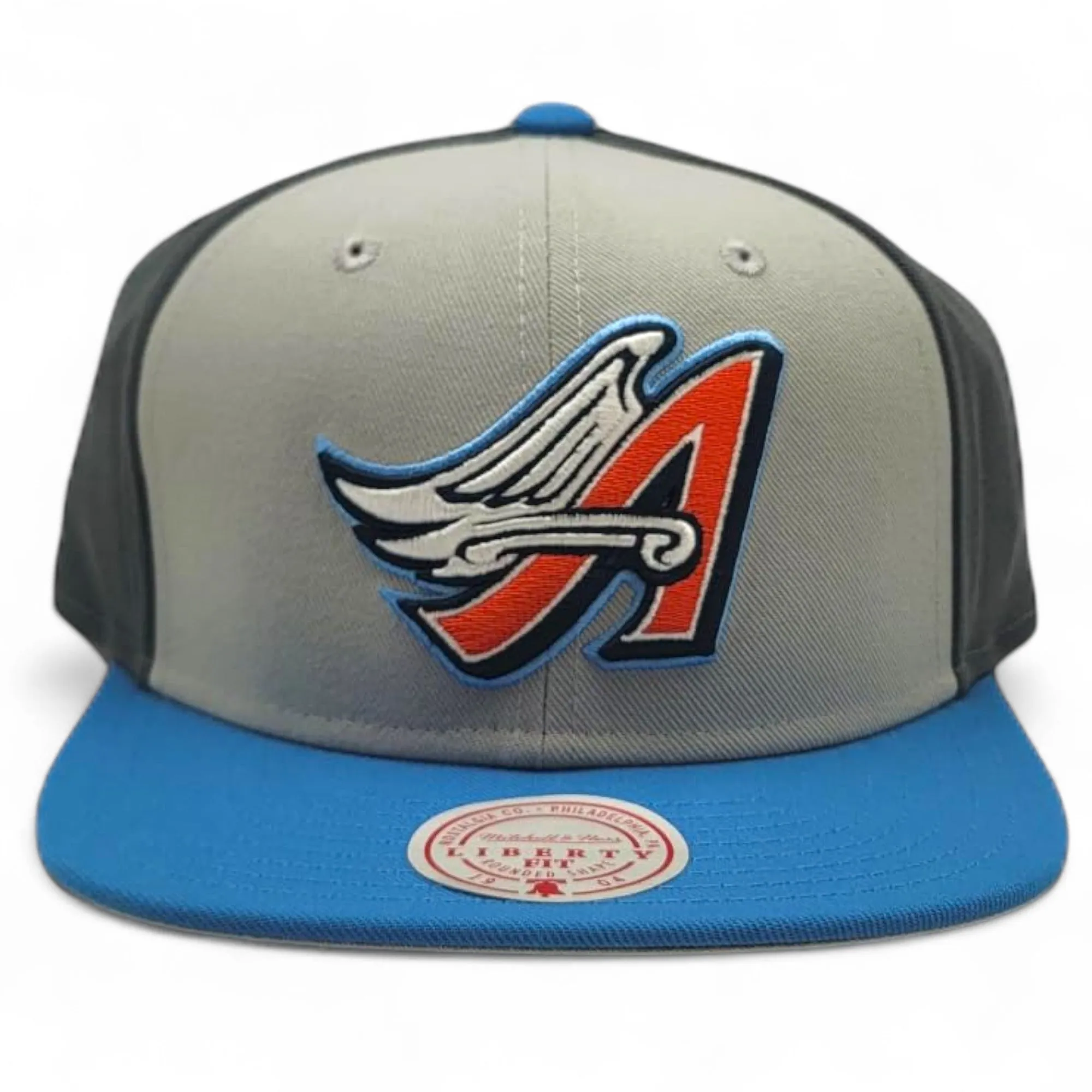 Mitchell & Ness Men's MLB Triple Play Liberty Snapback Coop Angels Snapback Caps sold by Zulily product image thumbnail 2