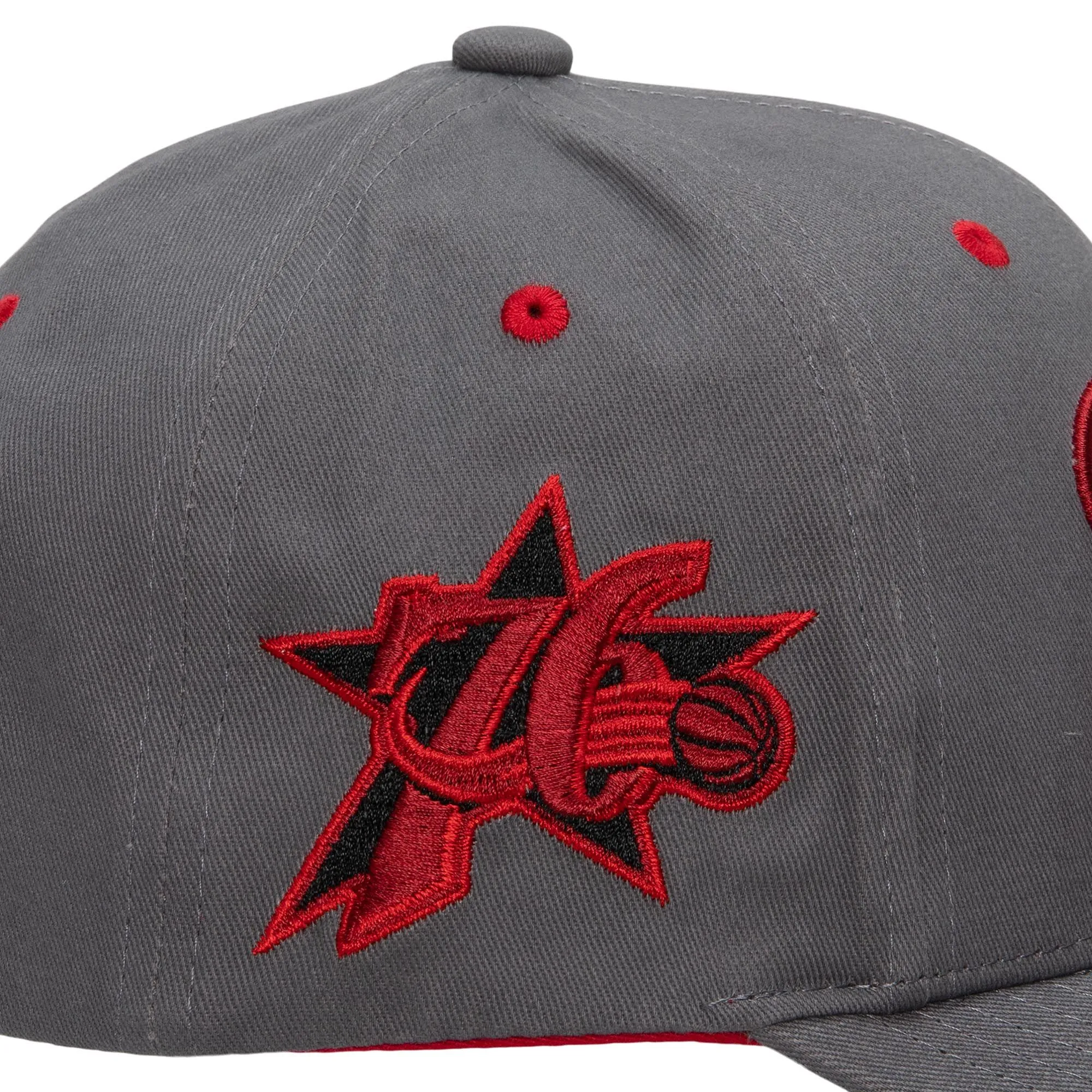 Mitchell & Ness Men's NBA Space Knit Pro Snapback Hwc 76Ers Snapback Caps sold by Zulily product image thumbnail 3