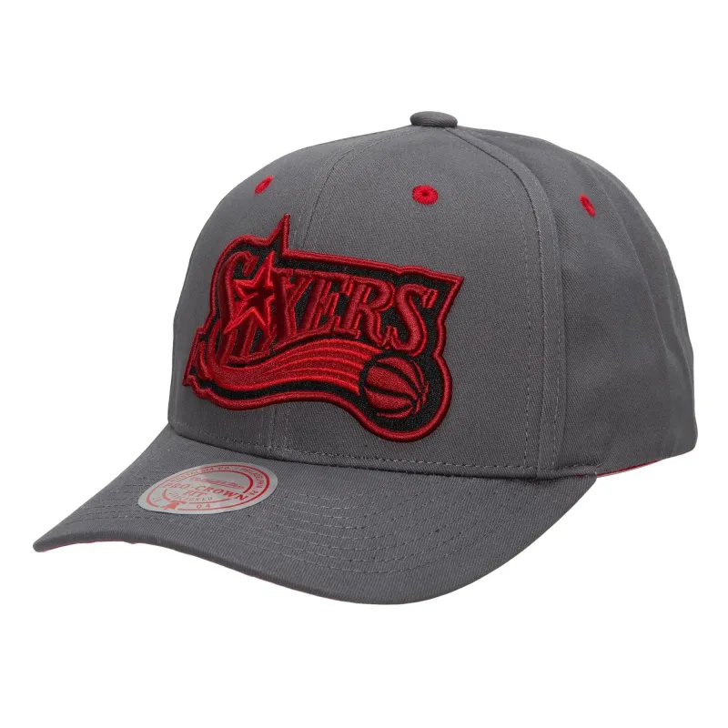 Mitchell & Ness Men's NBA Space Knit Pro Snapback Hwc 76Ers Snapback Caps sold by Zulily