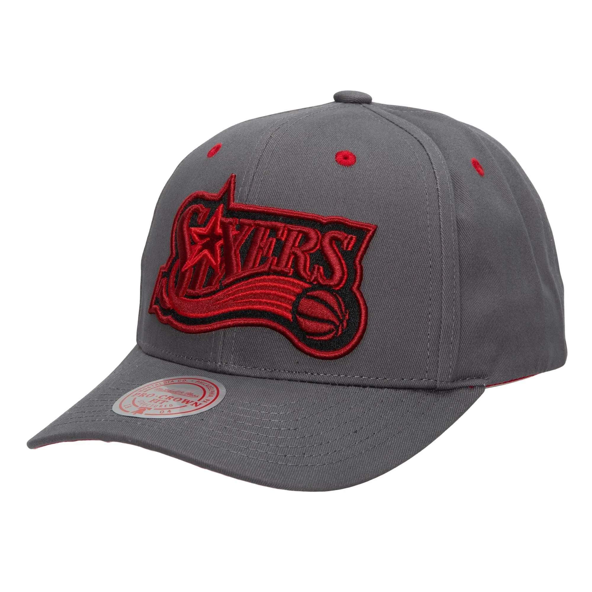 Mitchell & Ness Men's NBA Space Knit Pro Snapback Hwc 76Ers Snapback Caps sold by Zulily