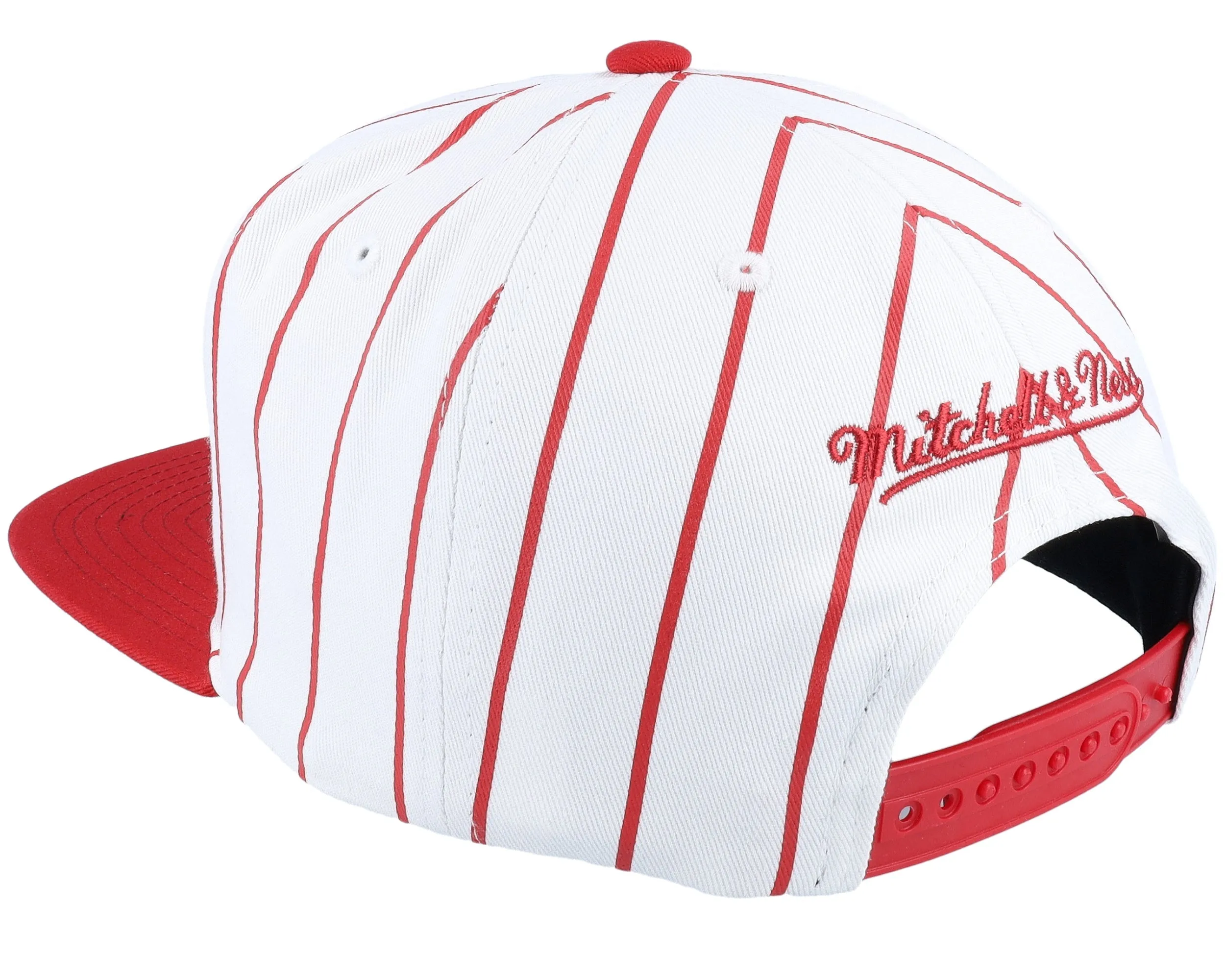 Mitchell & Ness Men's NBA Retro Pinstripe Snapback Hwc Rockets Snapback Caps sold by Zulily product image thumbnail 3